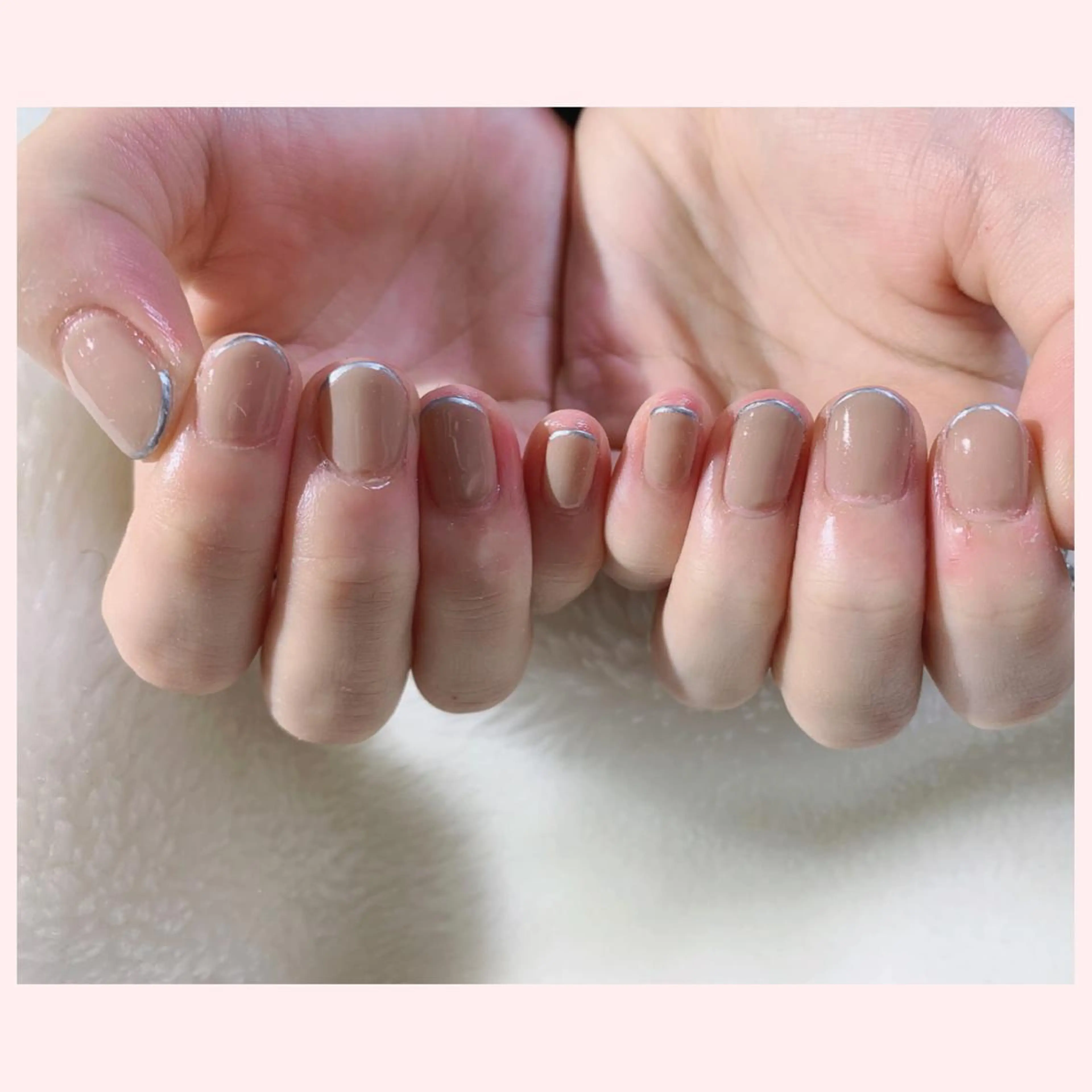 ネイル シンプルネイル Ogasawara Tokikaのネイルデザイン