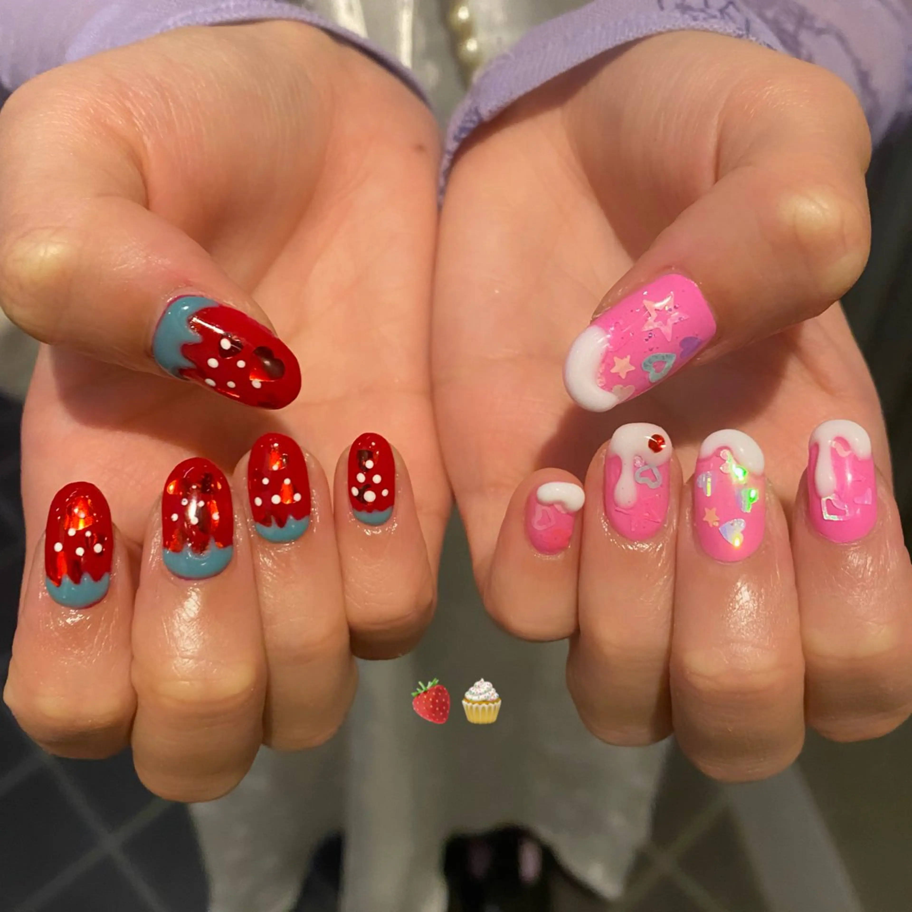 ネイル nano/きもかわ nail🐬🫧のネイルデザイン