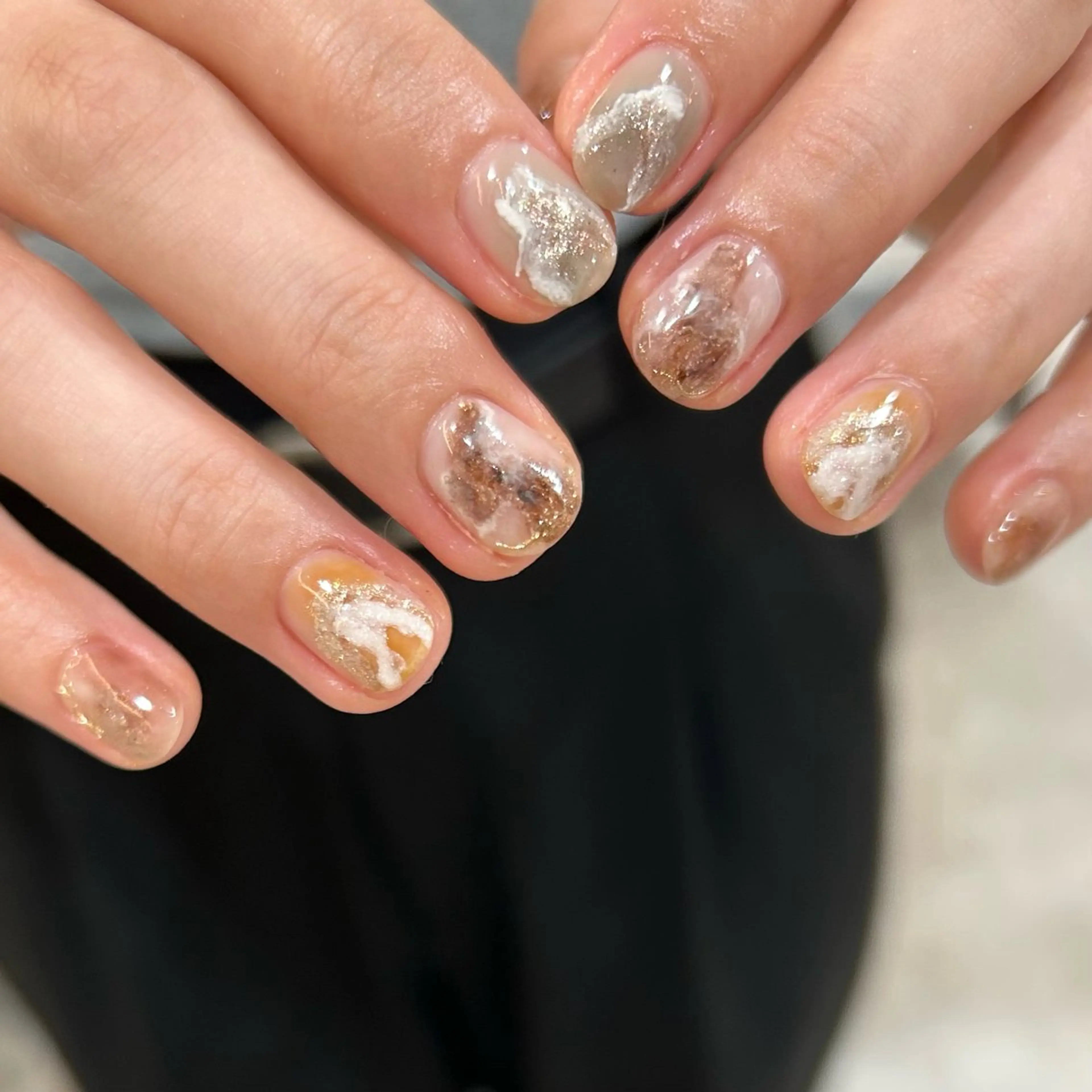 ネイル ハンドネイル shio ♡ 14日空きありのネイルデザイン