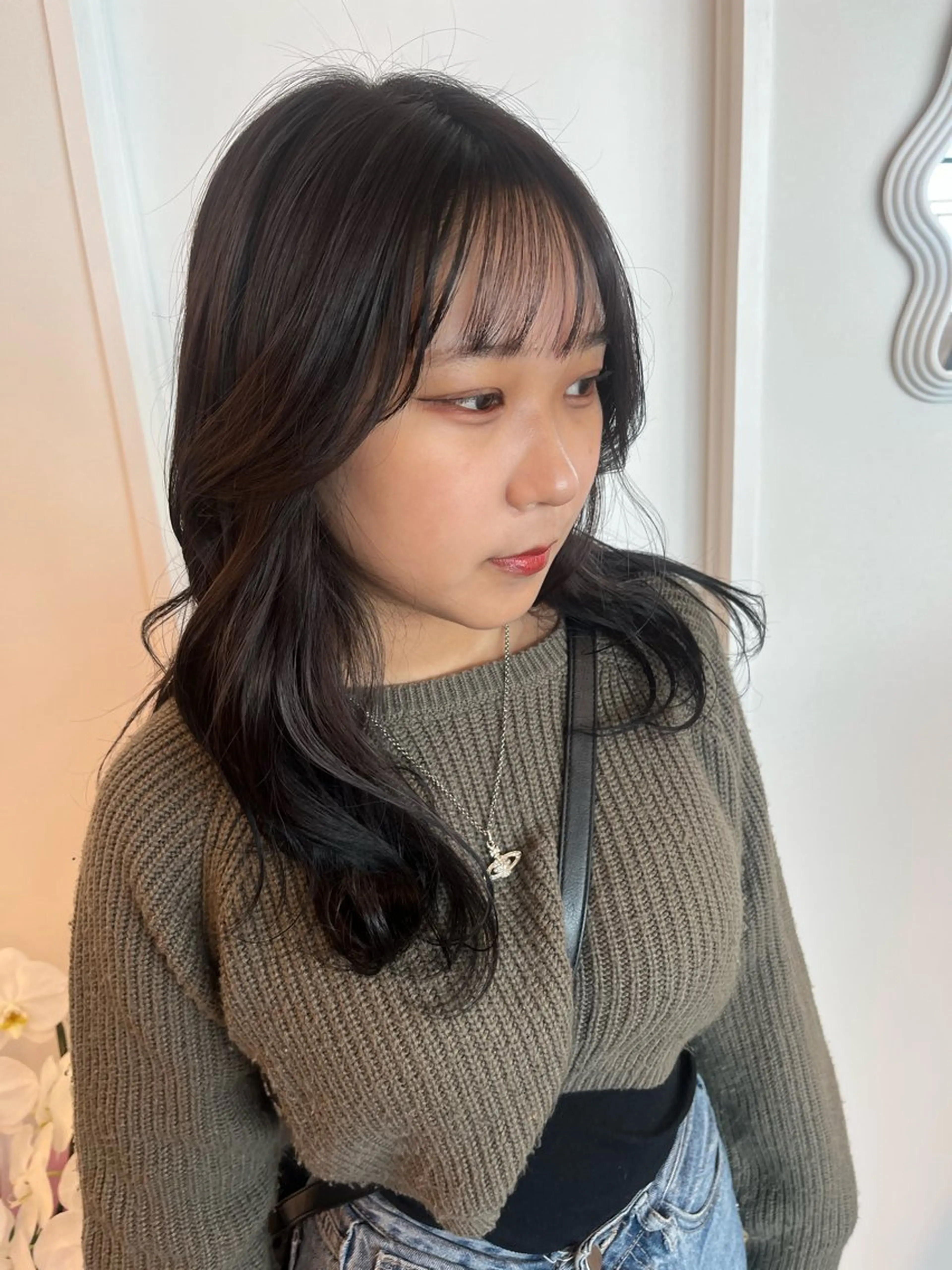 ロング カラー レイヤーカット/韓国 ヘア/ honokaのヘアスタイル