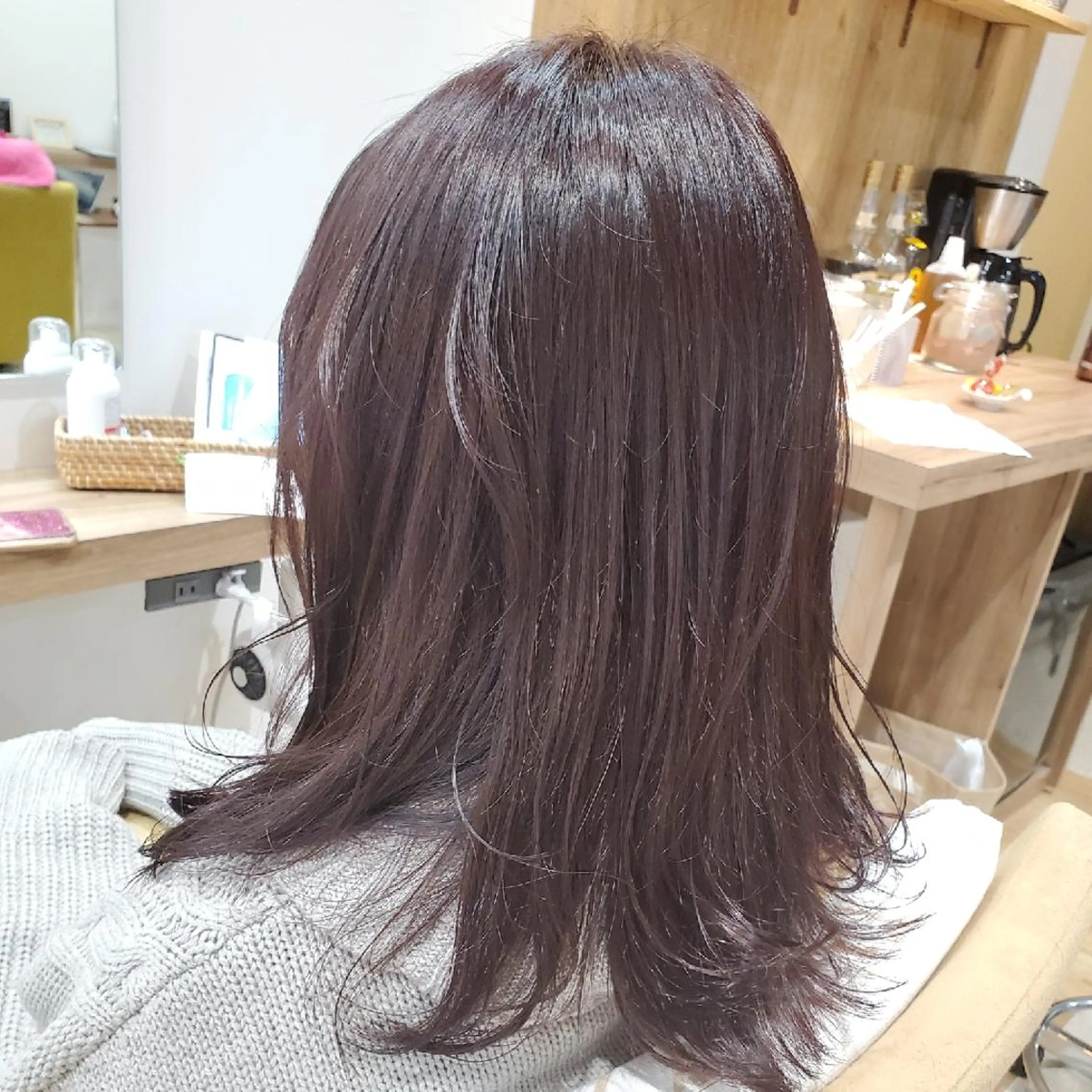 ロング カラー えんどう みほのヘアスタイル