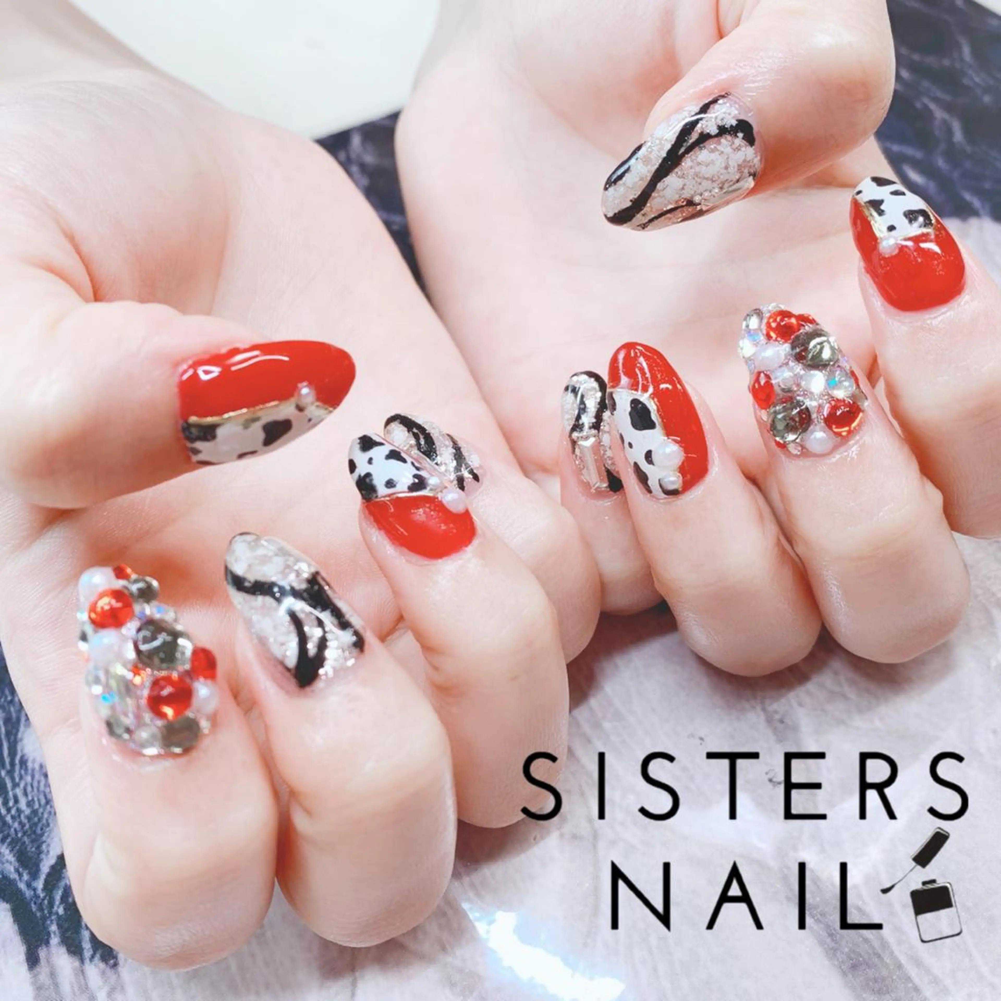 ネイル ハンドネイル ハンドケア sisters nail.fのネイルデザイン