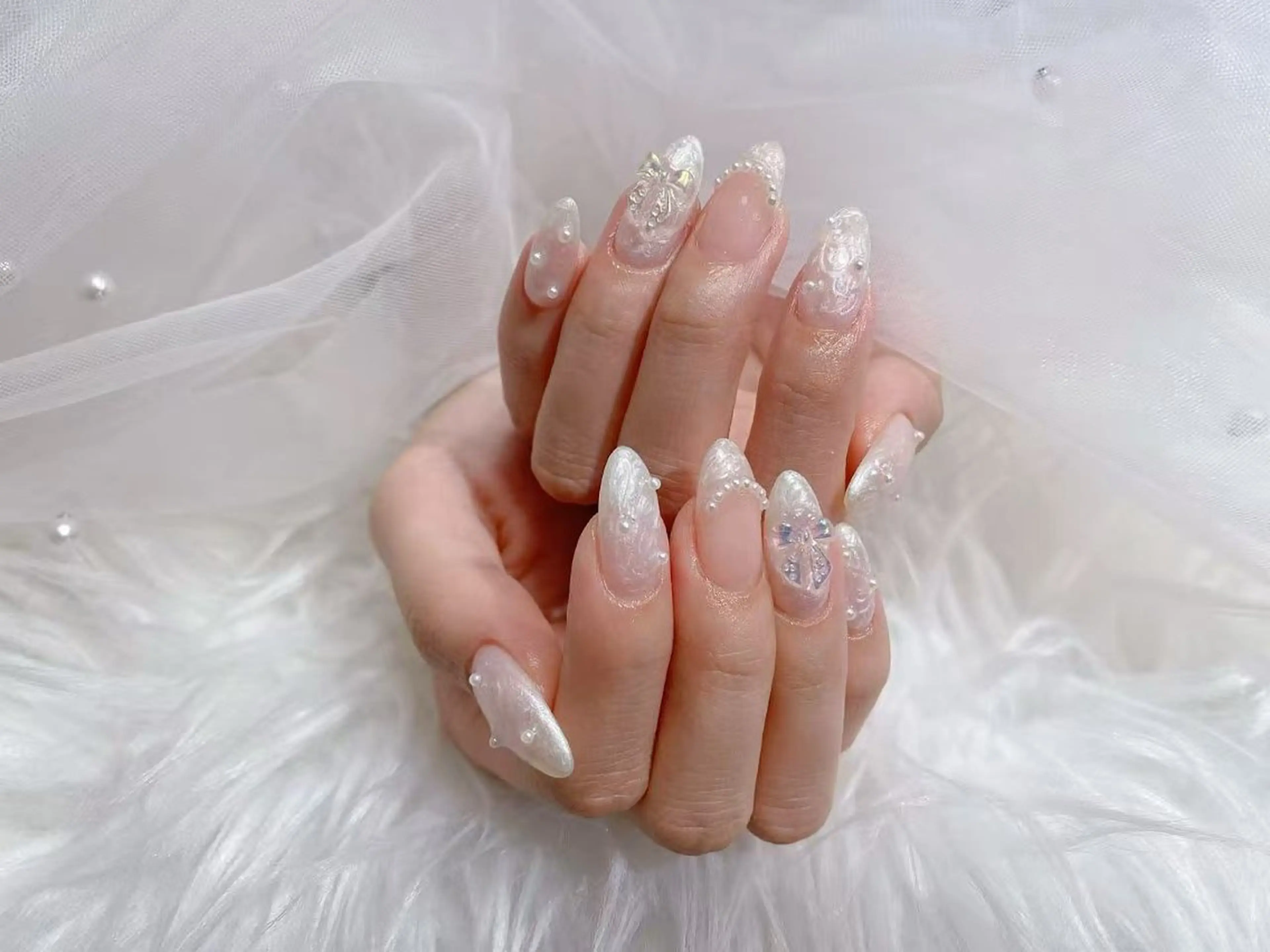 ネイル 持ち込み ハンドネイル 🌈 Laule'aのネイルデザイン