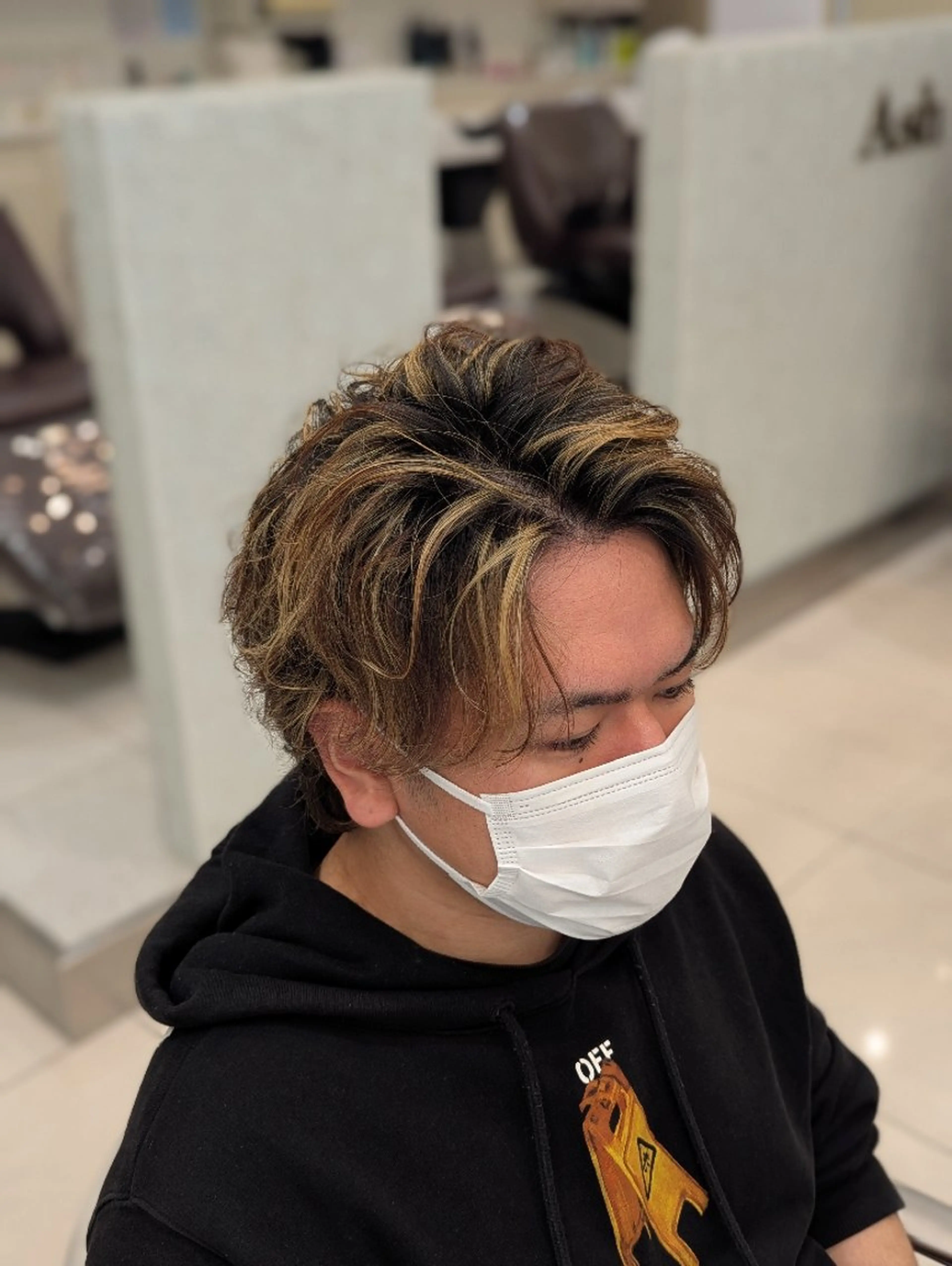 ショート カラー パーマ 髪質改善 カミムラのヘアスタイル