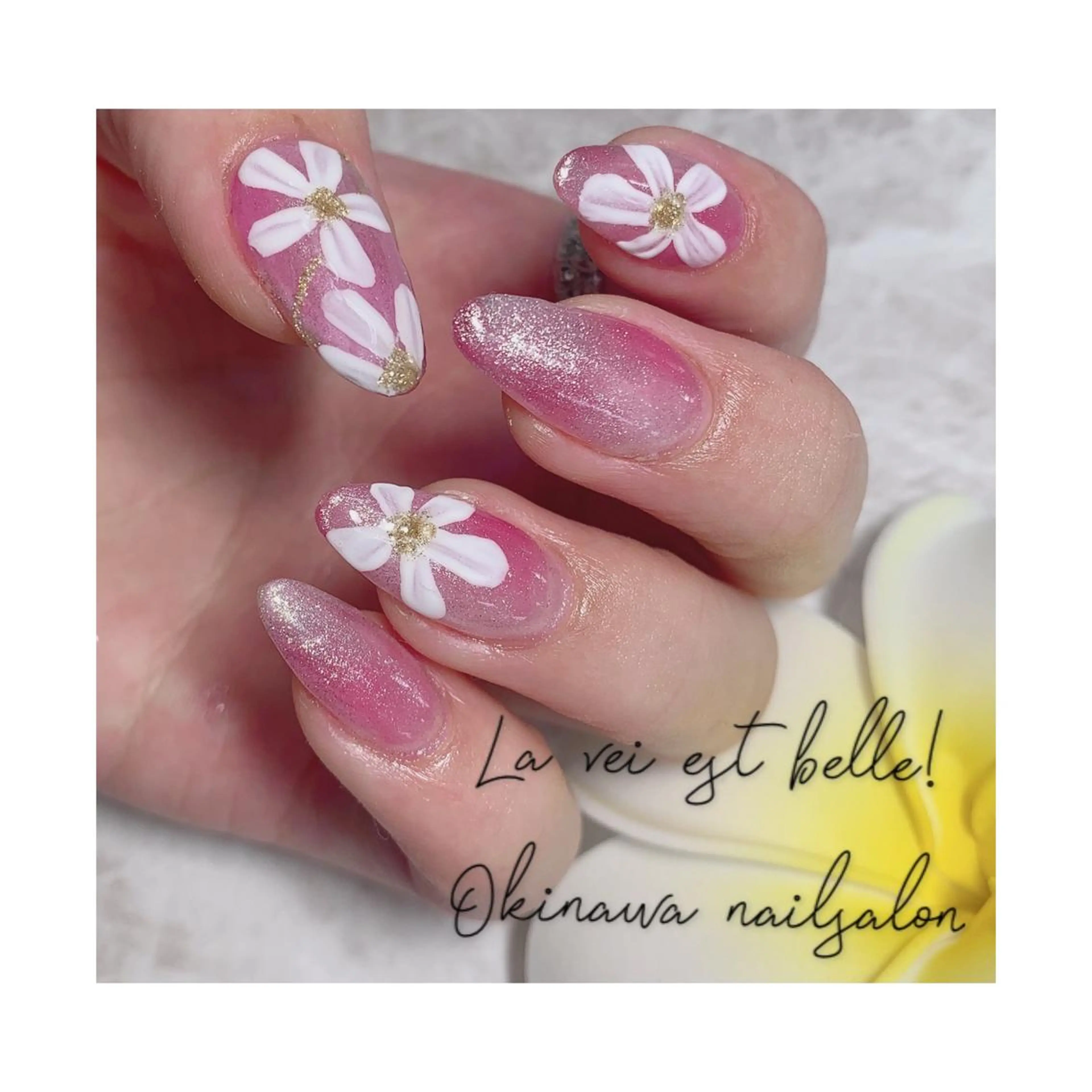 セミロング アトリエ ラヴィエベルのネイルデザイン