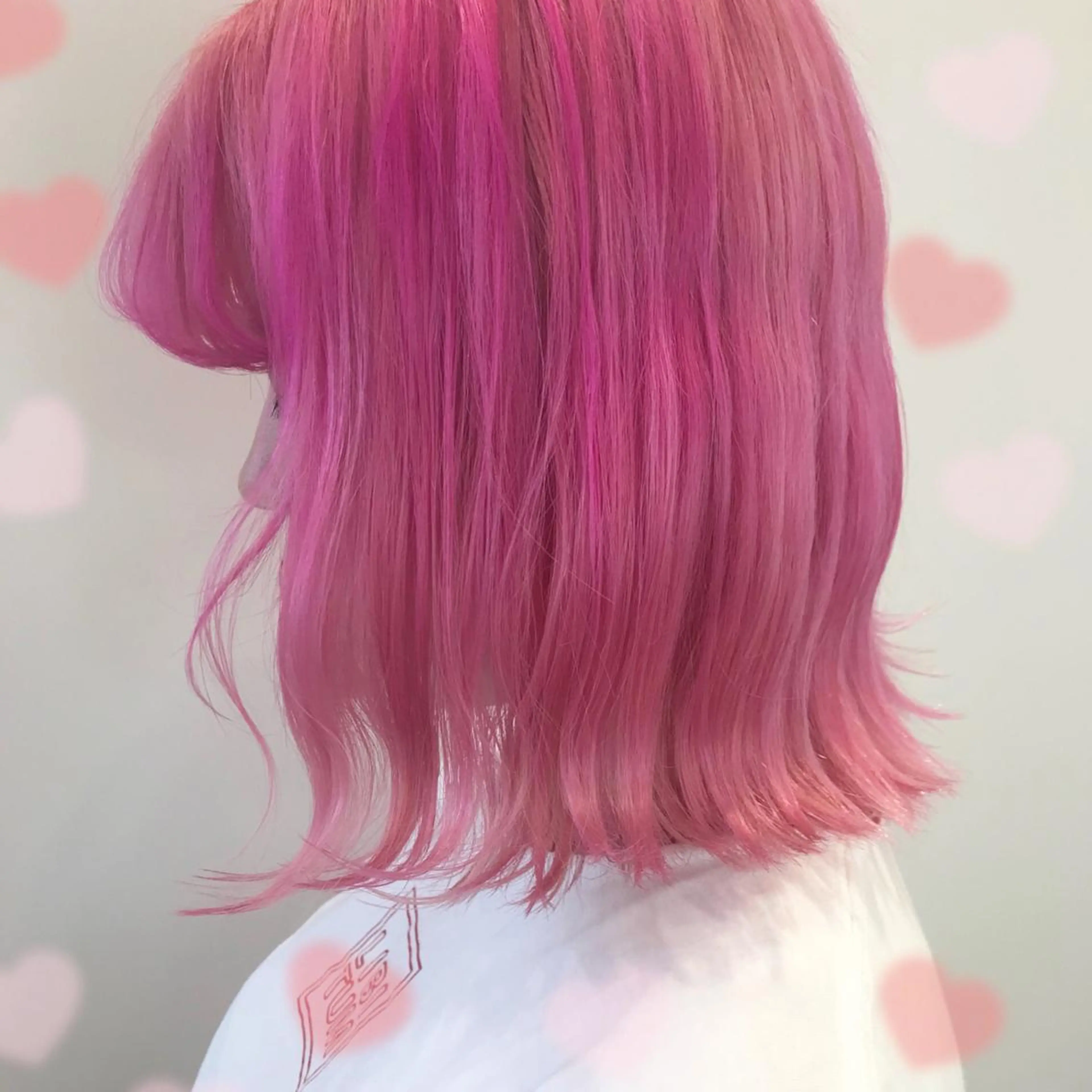 カラー ピンクカラー EMANON新宿東口所属・新宿駅近♡個室 ♡関口三都季🌜のヘアスタイル