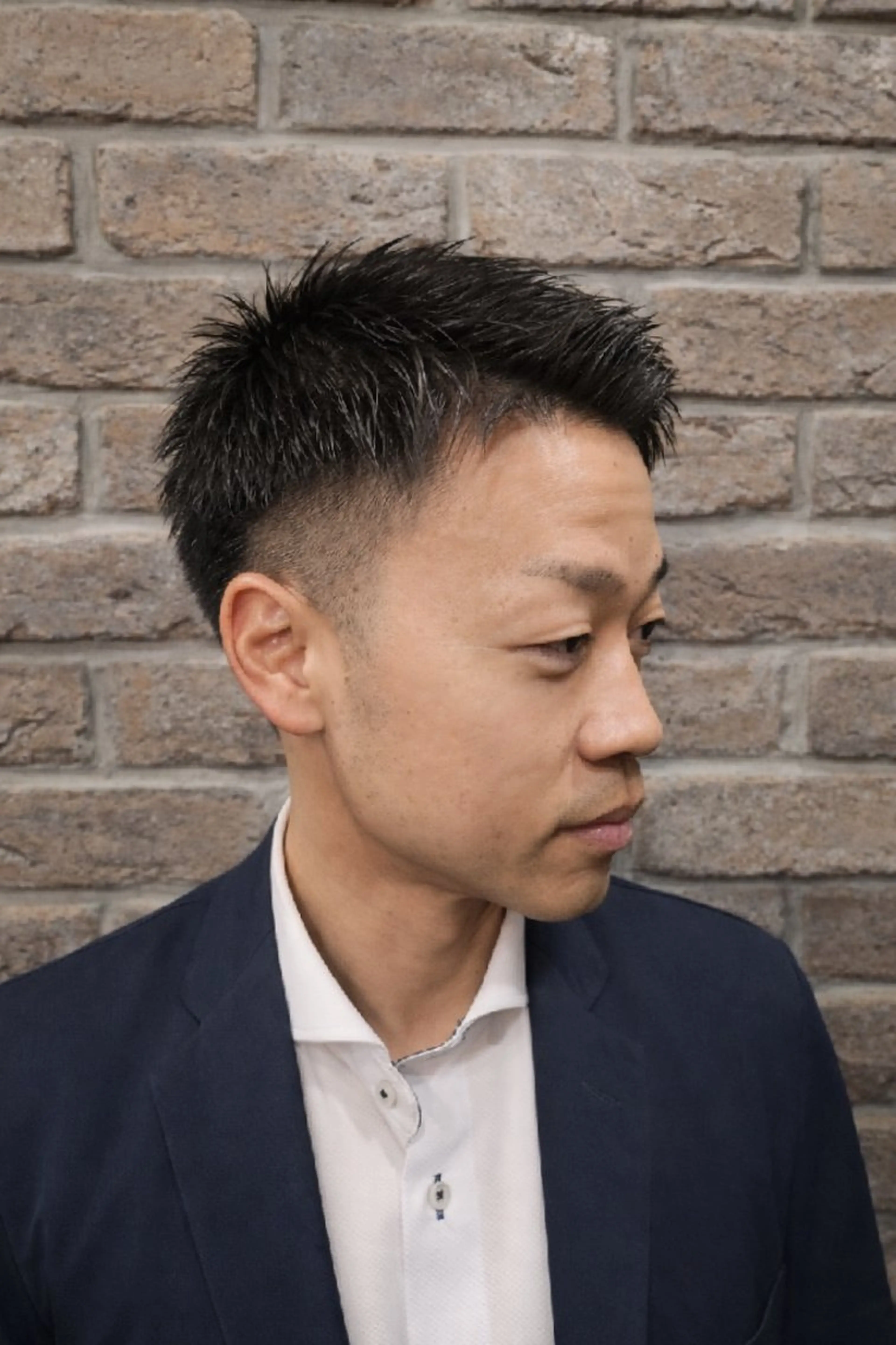 メンズ ショート 山元 徳子のヘアスタイル