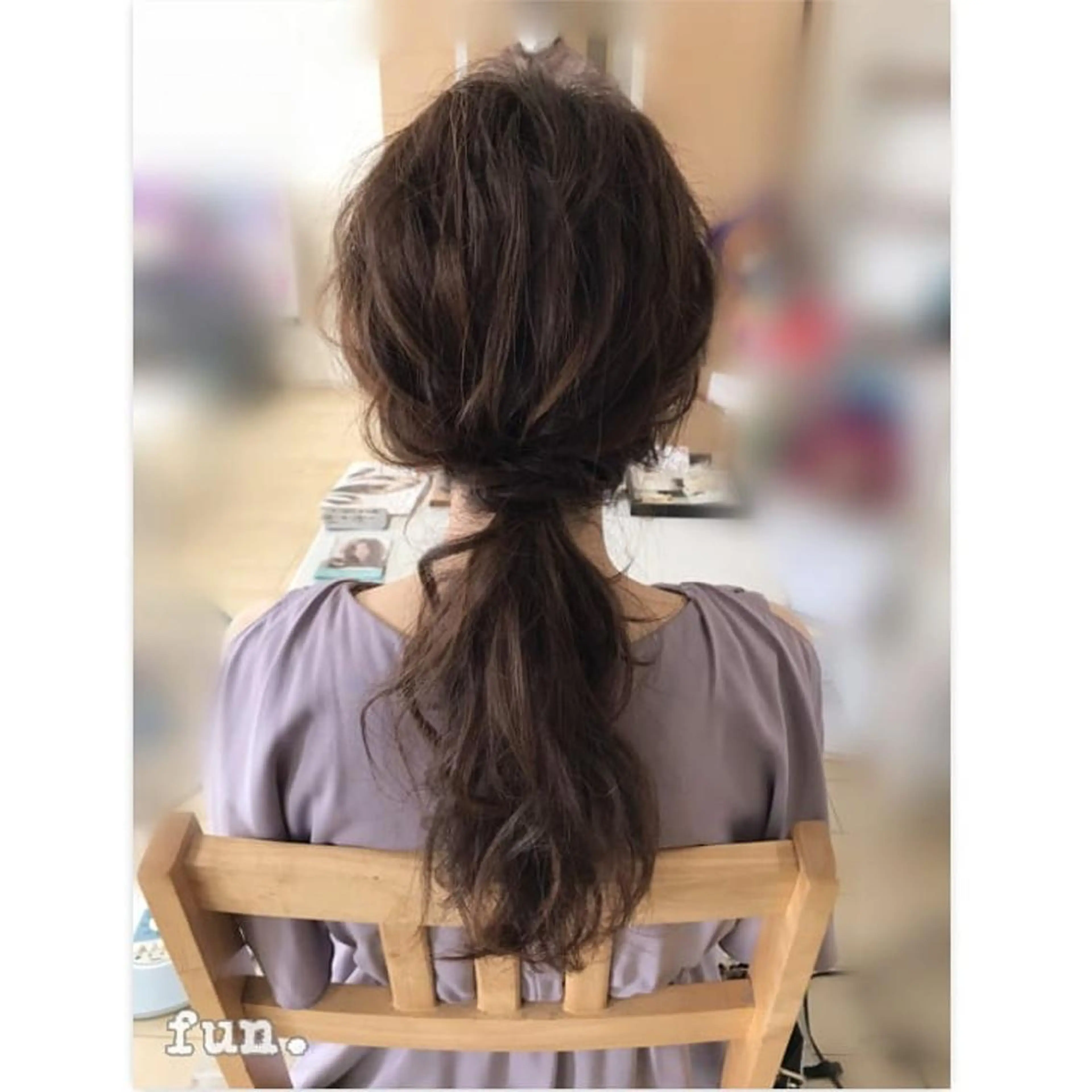 セミロング ヘアアレンジ fun./ヘアセット /エクステ/着付のその他イメージ