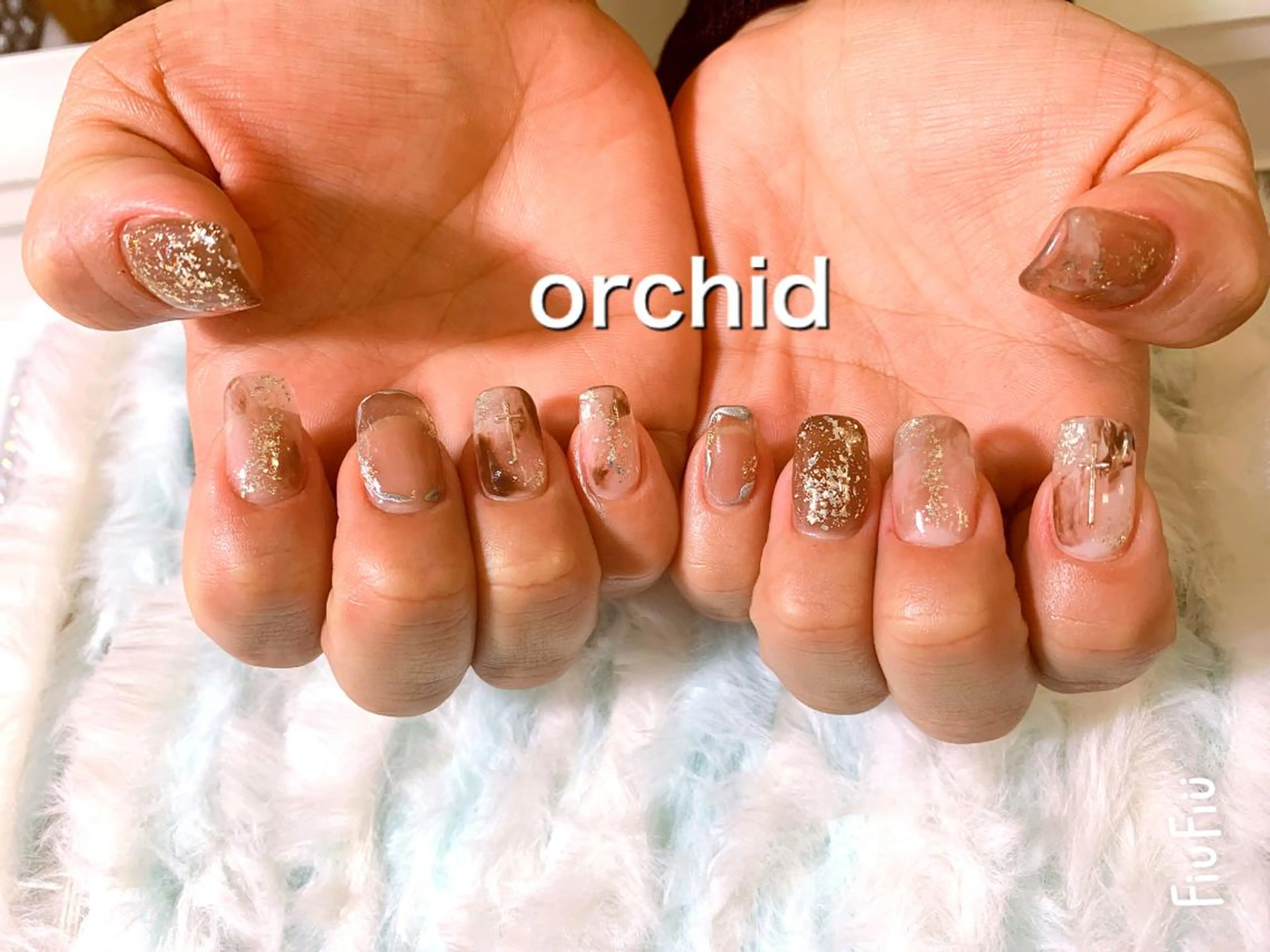 ネイル orchid ♡オーキッドのネイルデザイン