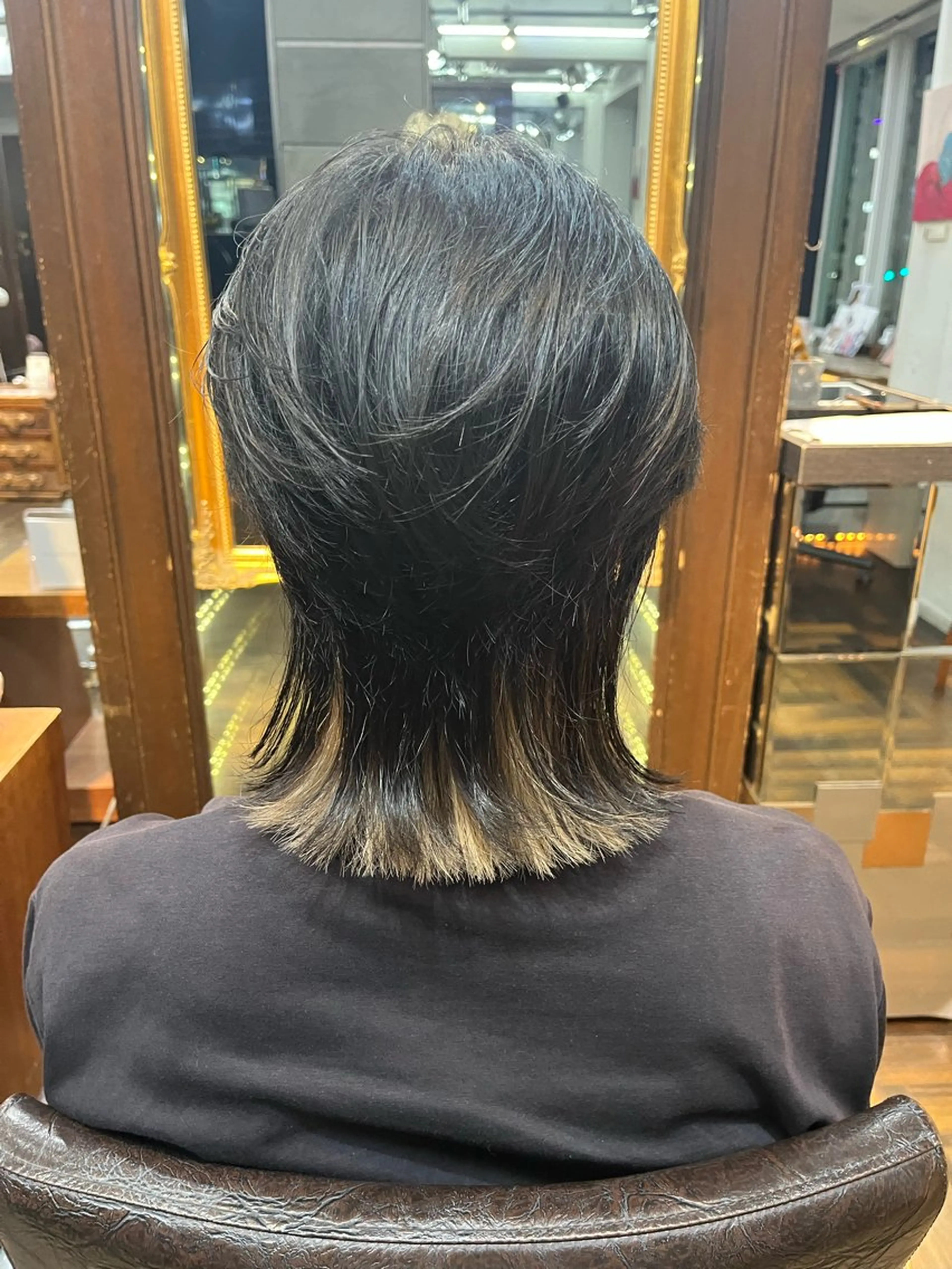 カラー メンズ 逢坂 智也のヘアスタイル
