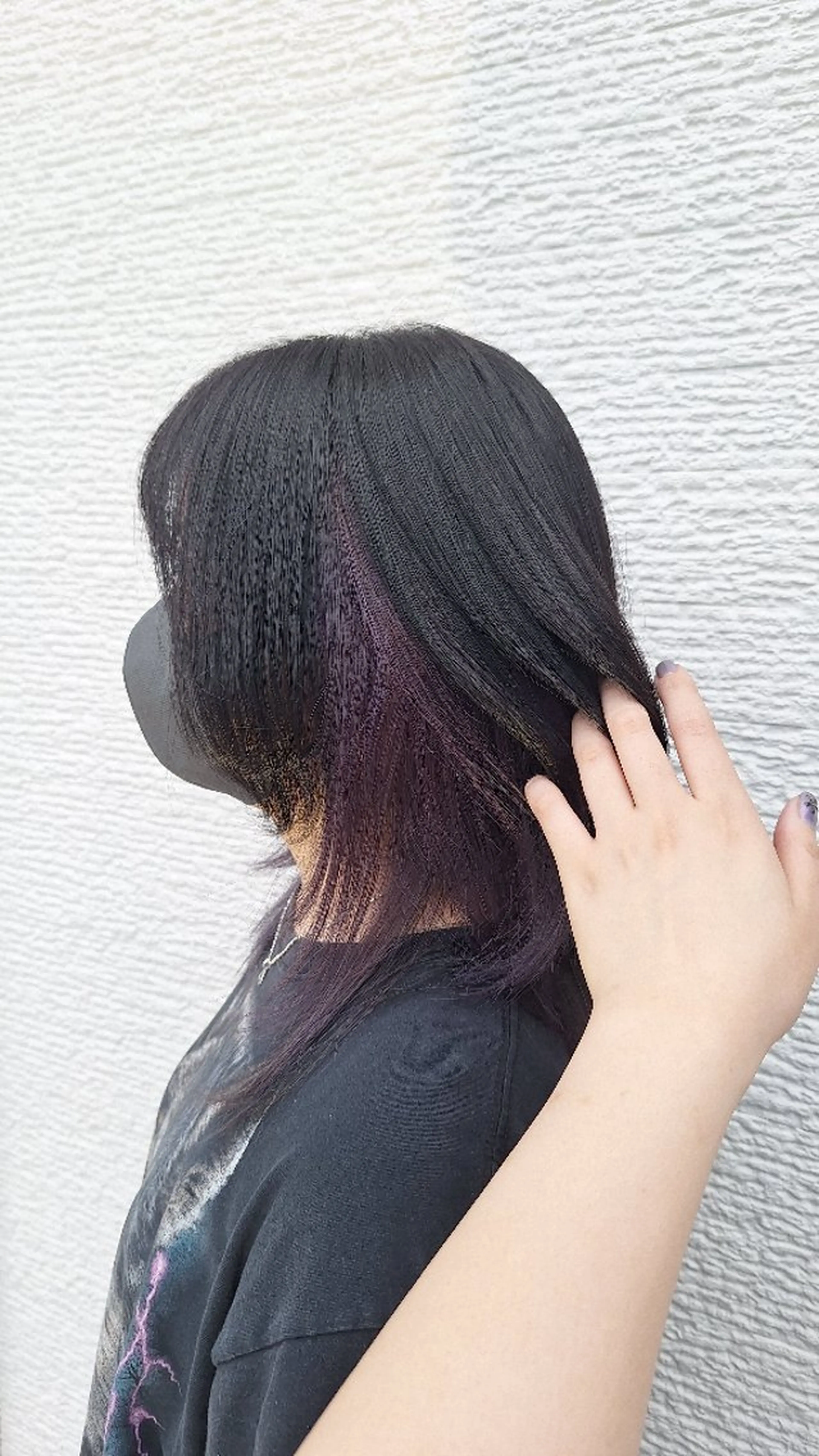 カラー ミディアム 安藤 真由のヘアスタイル