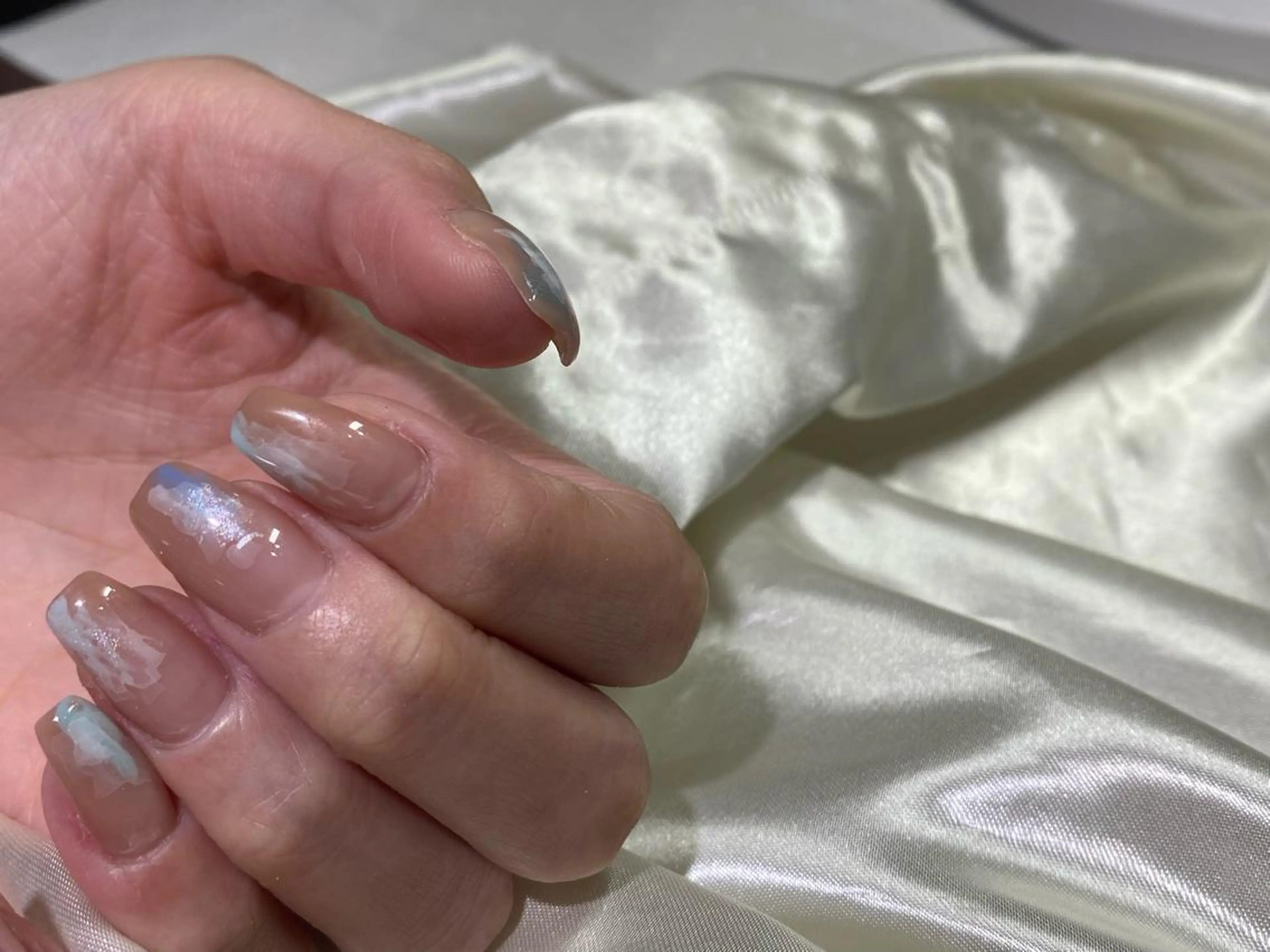 ネイル 持ち込み ニュアンスネイル Charme. NOBUKOのネイルデザイン