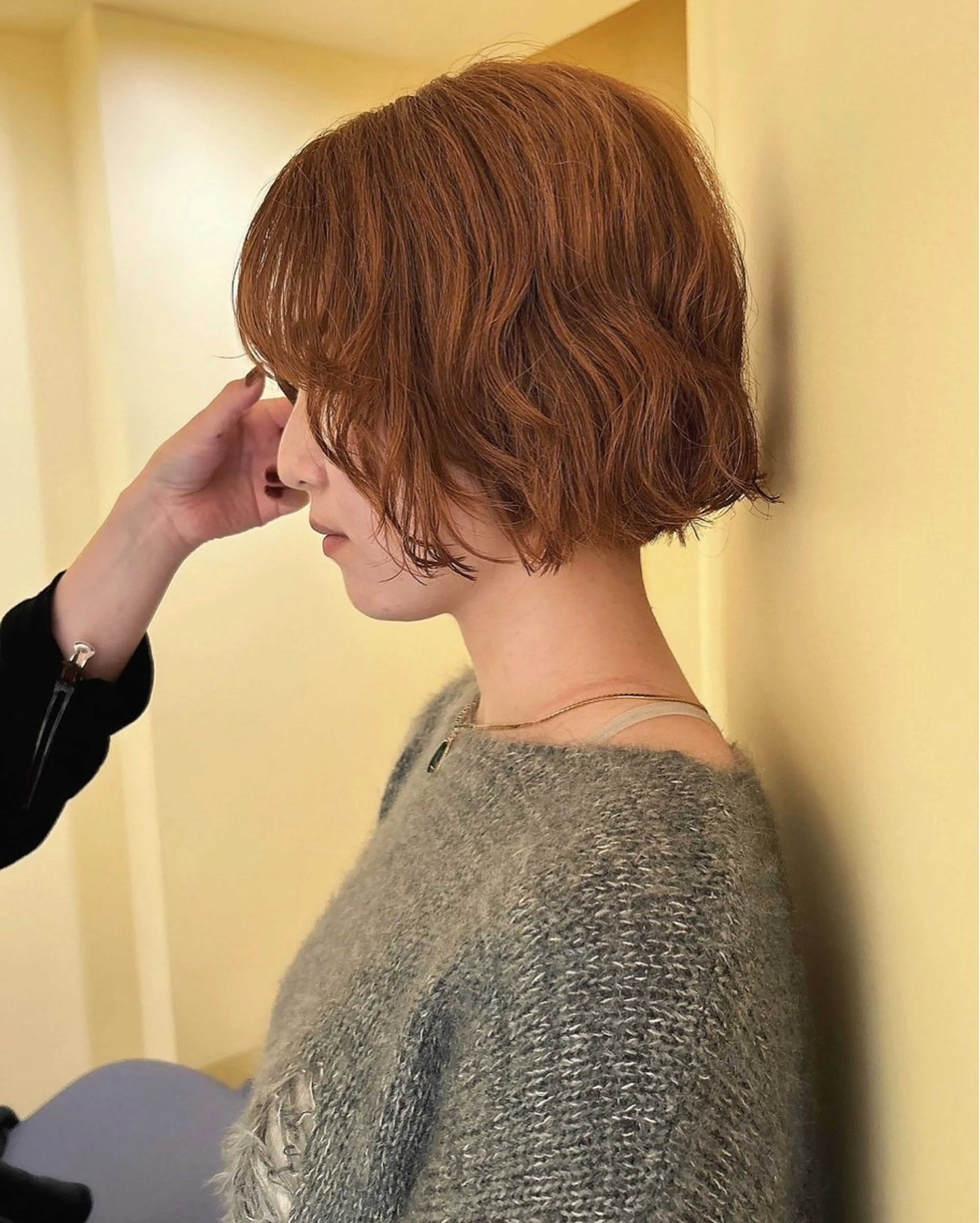 ミディアム カラー 透明感カラー/レイヤ ー🌙Honokaのヘアスタイル