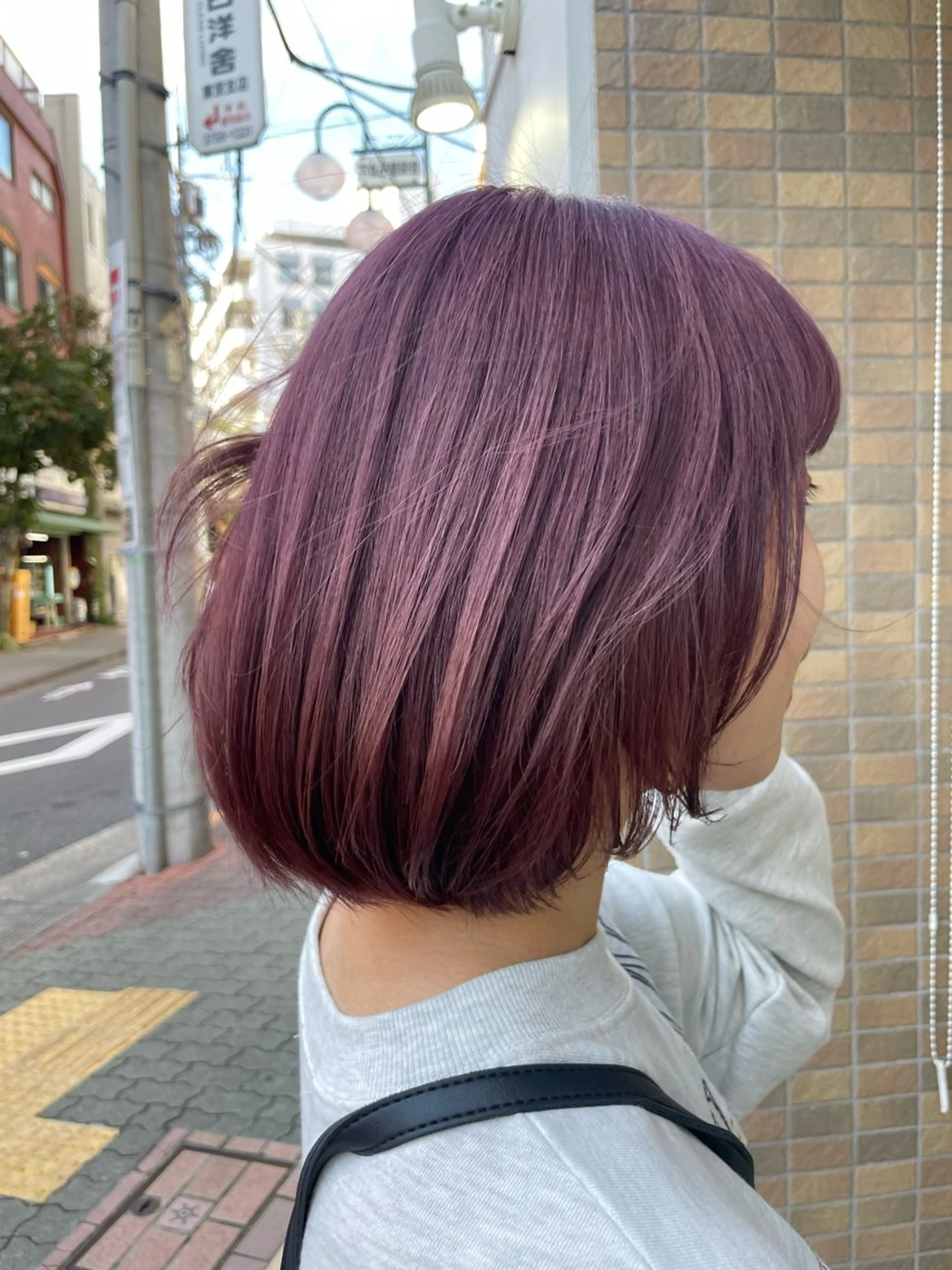 [リピーター様限定🌸]韓国風顔周りカット×艶カラー×リペアトリートメントの写真