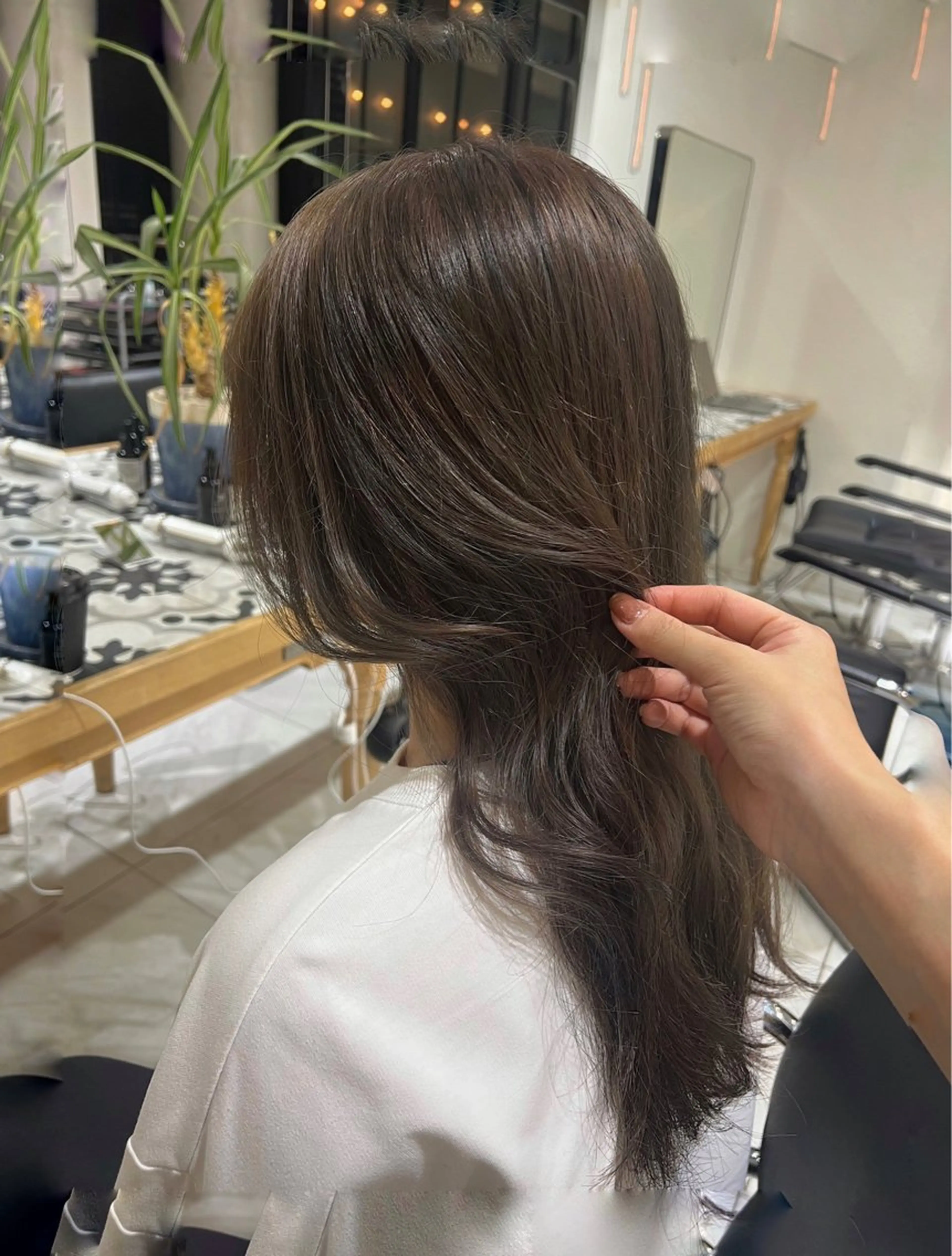 ロング ブリーチ/ブラウン 🤎MIREのヘアスタイル
