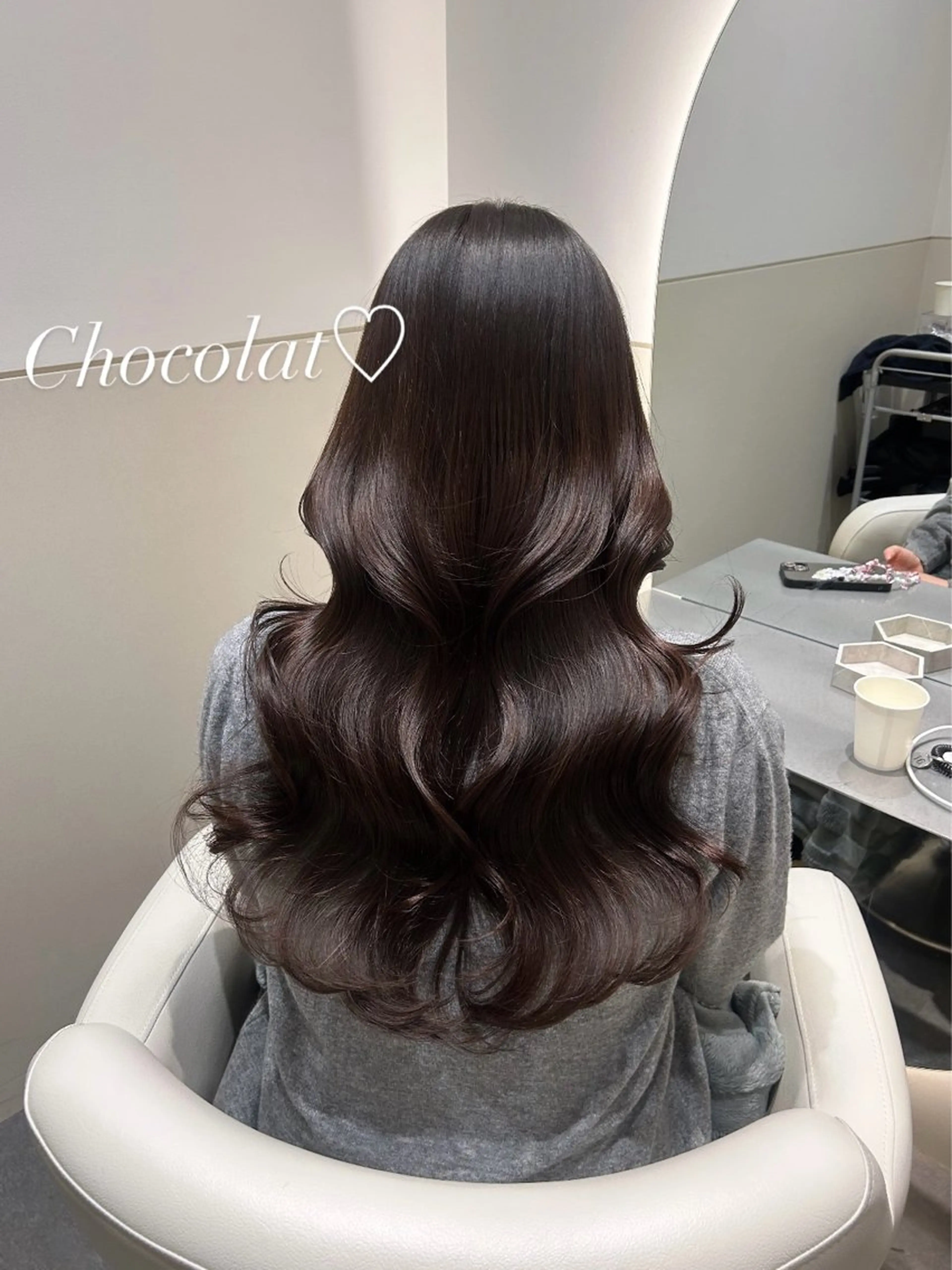 ロング カラー 🩷韓国ヘア/ヨシン モリ🩷Maikaのヘアスタイル