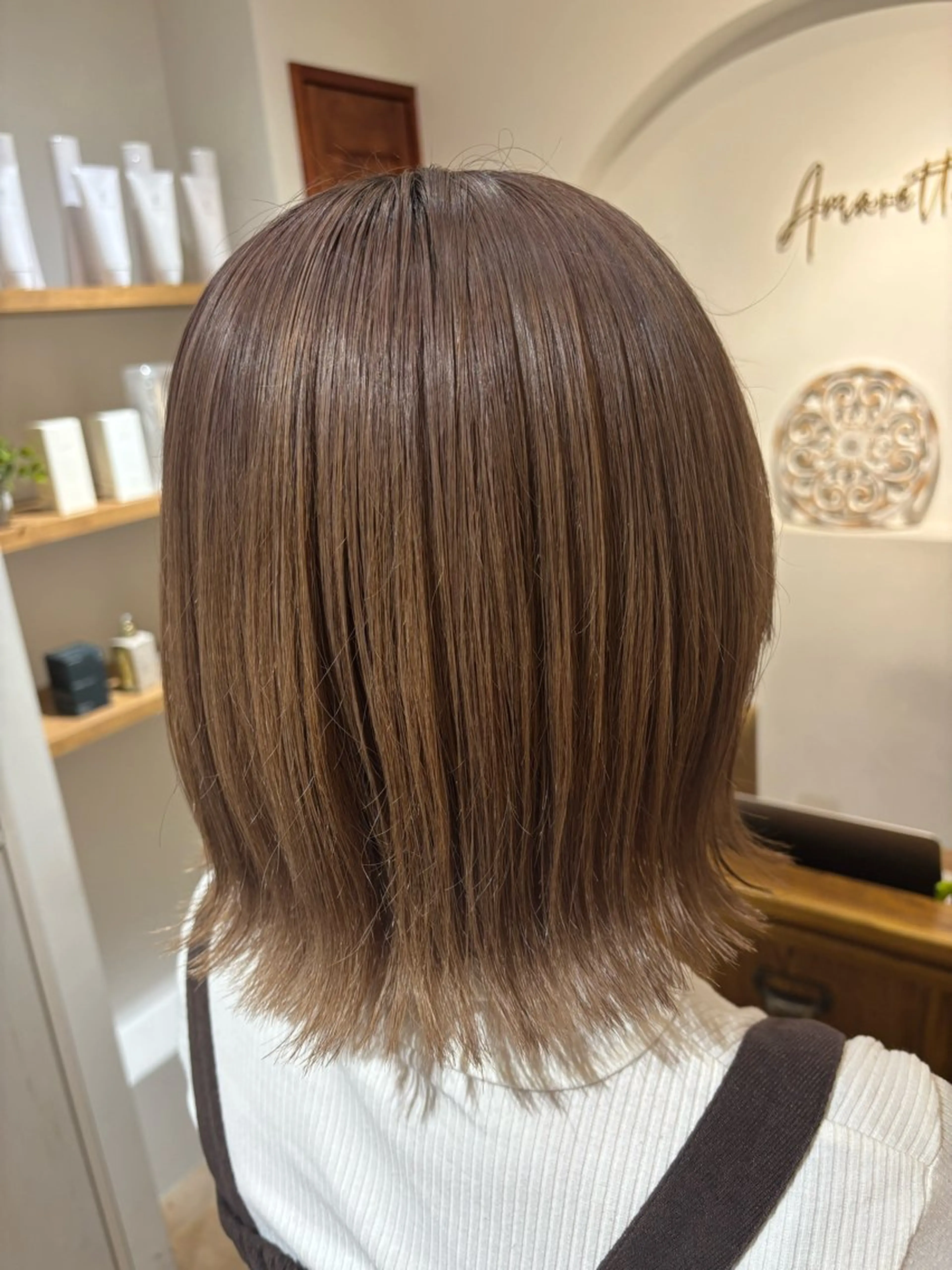 ミディアム ヘアカラー 🌈透明感カラー🌈 🌟吉田祐介🌟のヘアスタイル