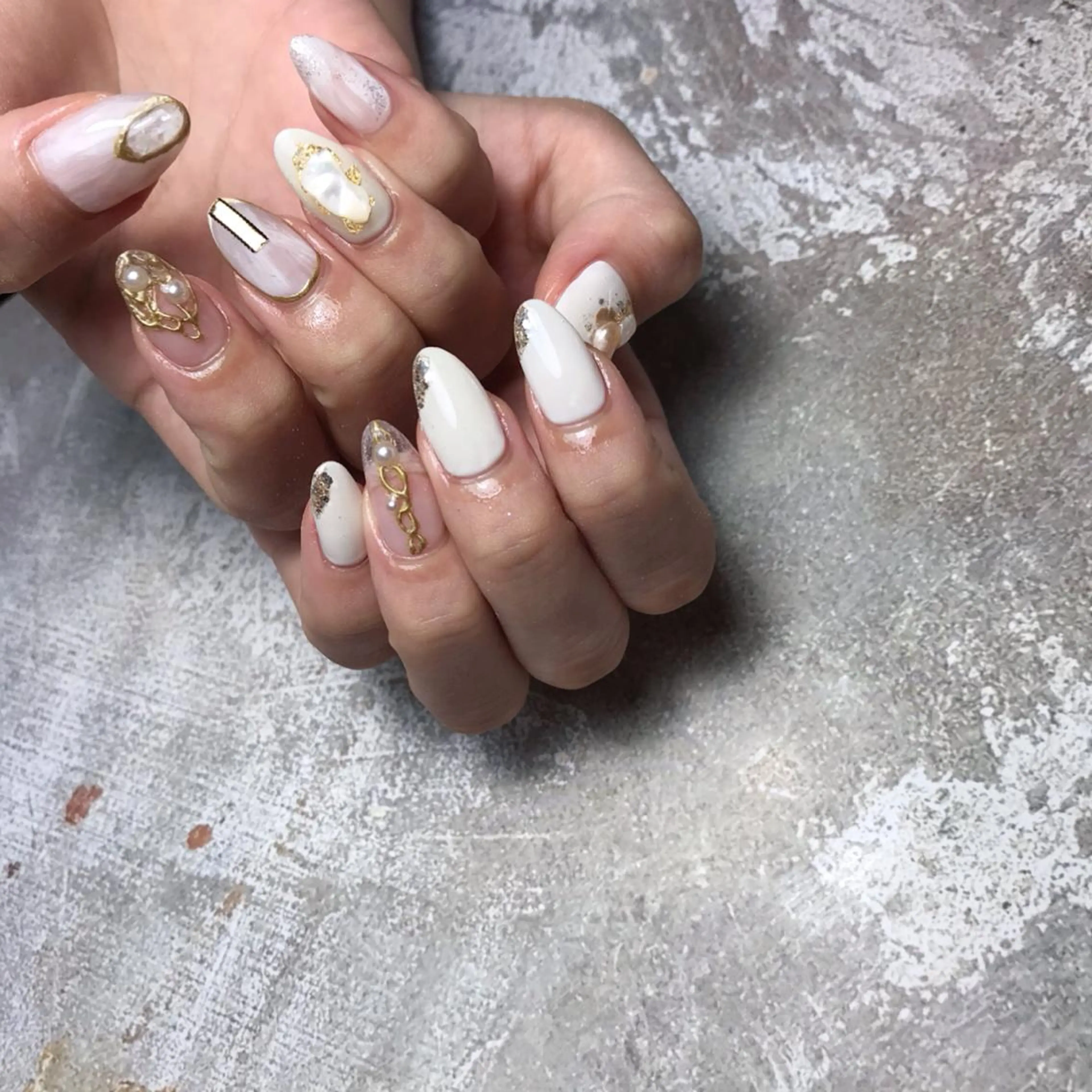ネイル ハンドネイル 💅chainail _aiのネイルデザイン