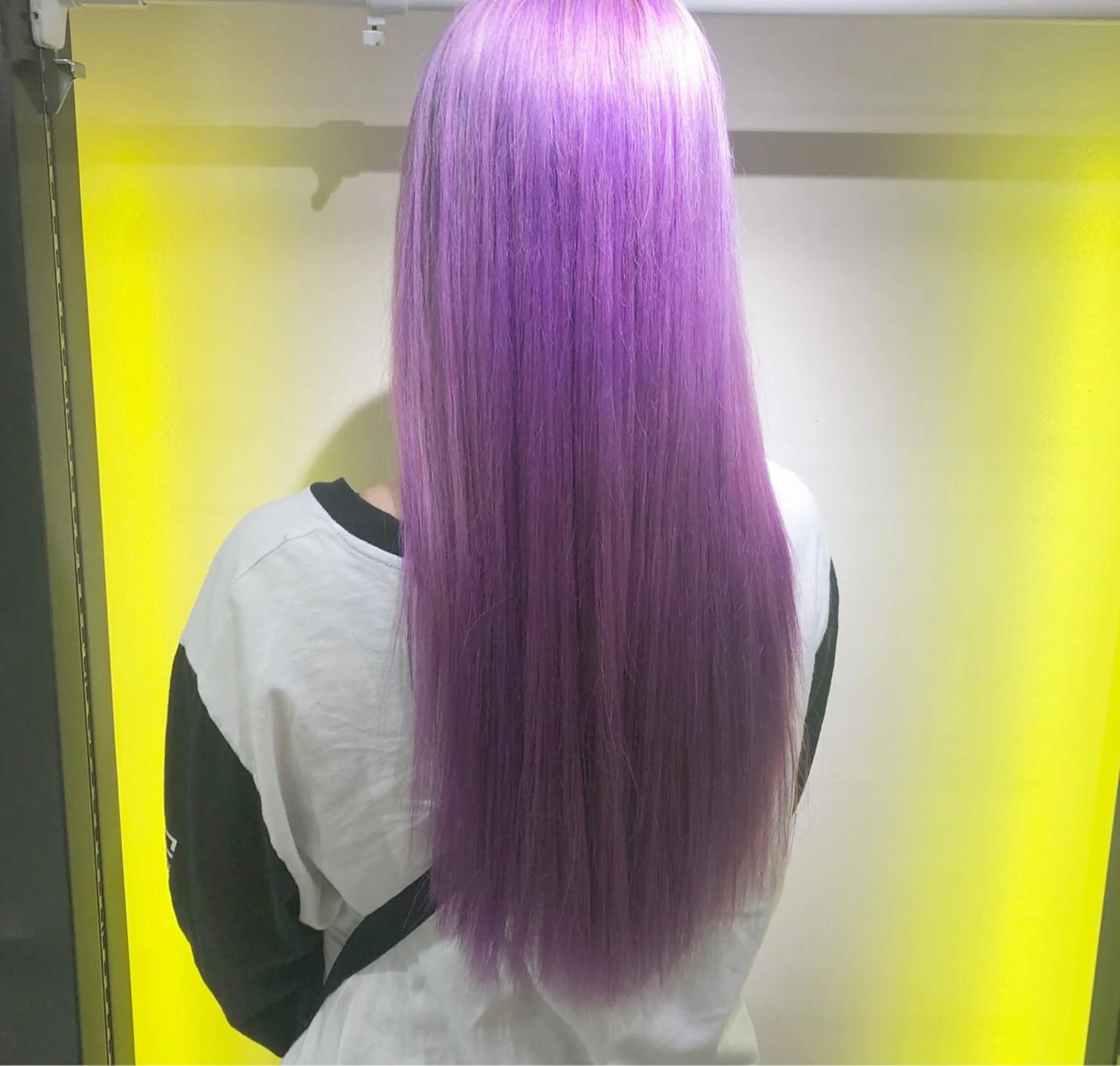 ロング カラー ブリーチ カット ヘアカラー トリートメント ボブ/ミニボブ/ 立河今日子のヘアスタイル