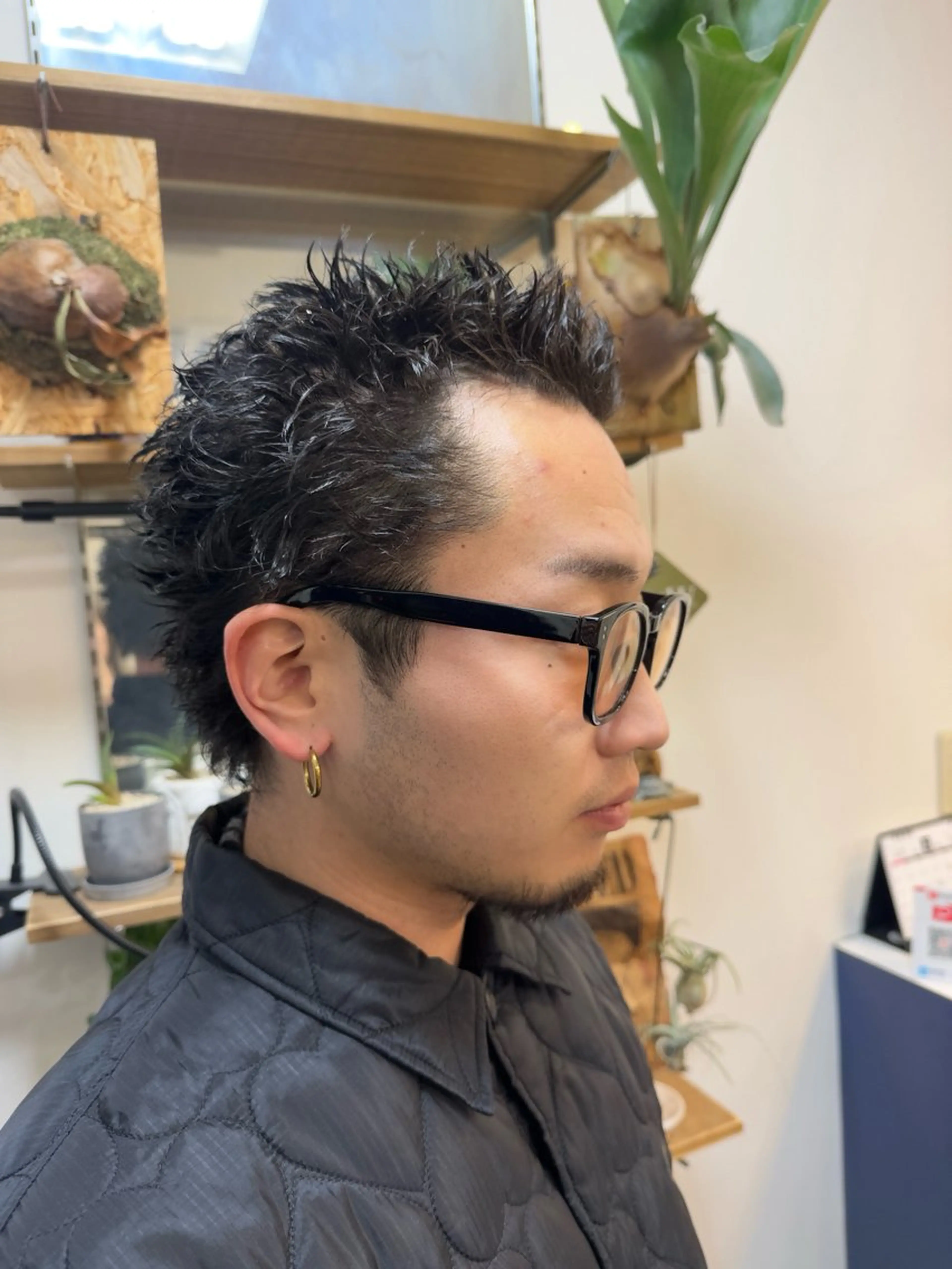 メンズ メンズパーマ 立川 芽依のヘアスタイル