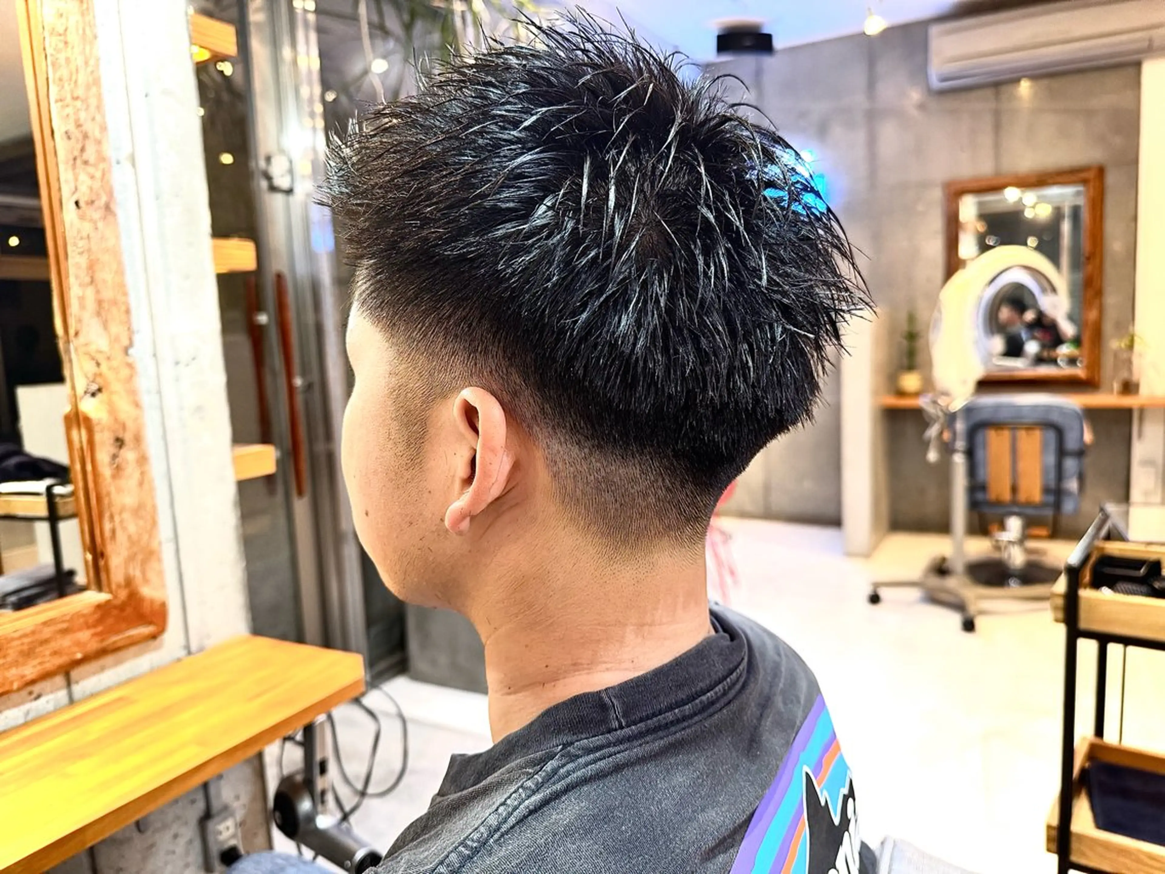 【新規限定】メンズカット+ヘッドスパ(10分)+眉カット￥4900+指名料(¥500)の写真