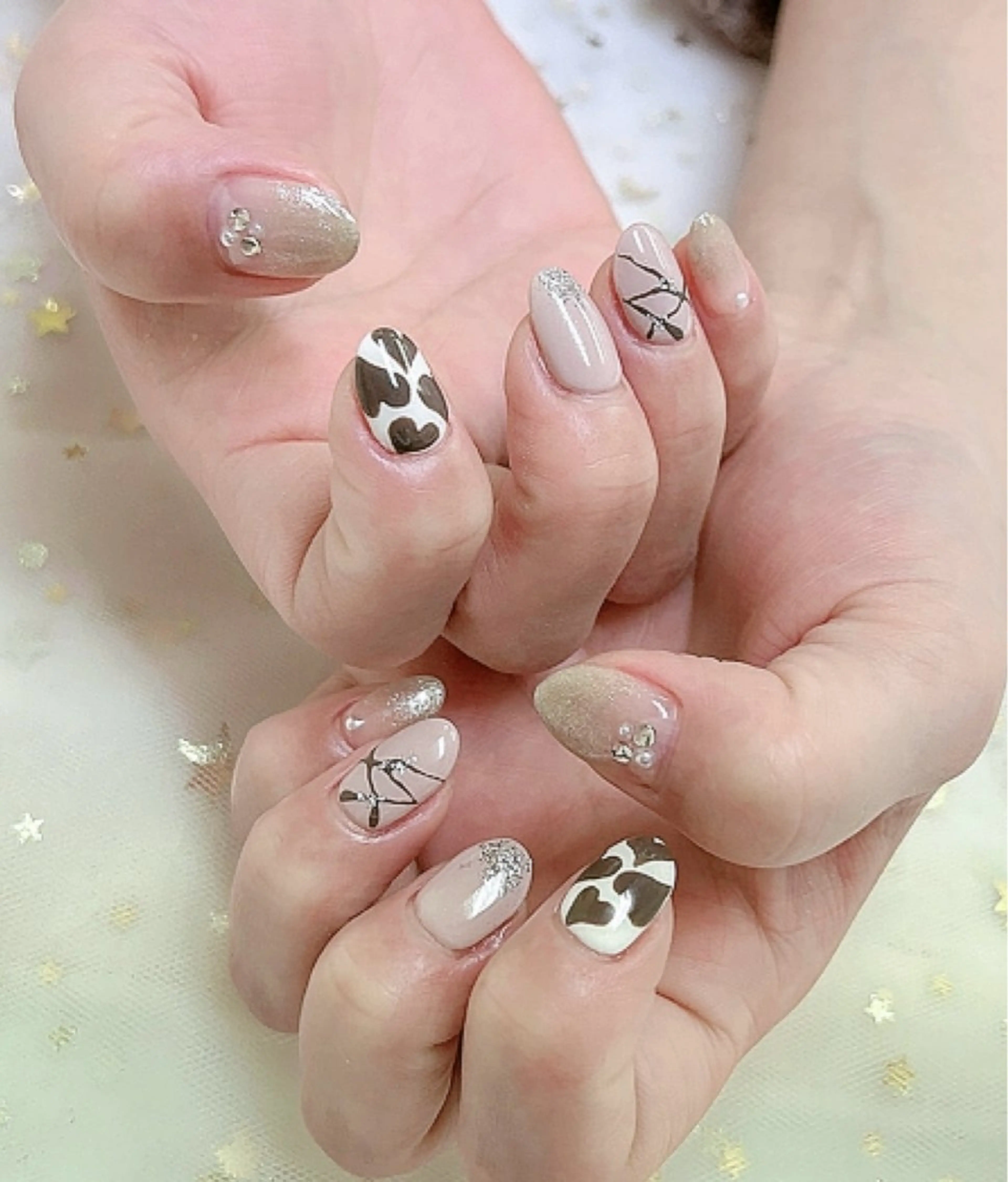 ネイル ハンドネイル 上福岡 らんらんのネイルデザイン