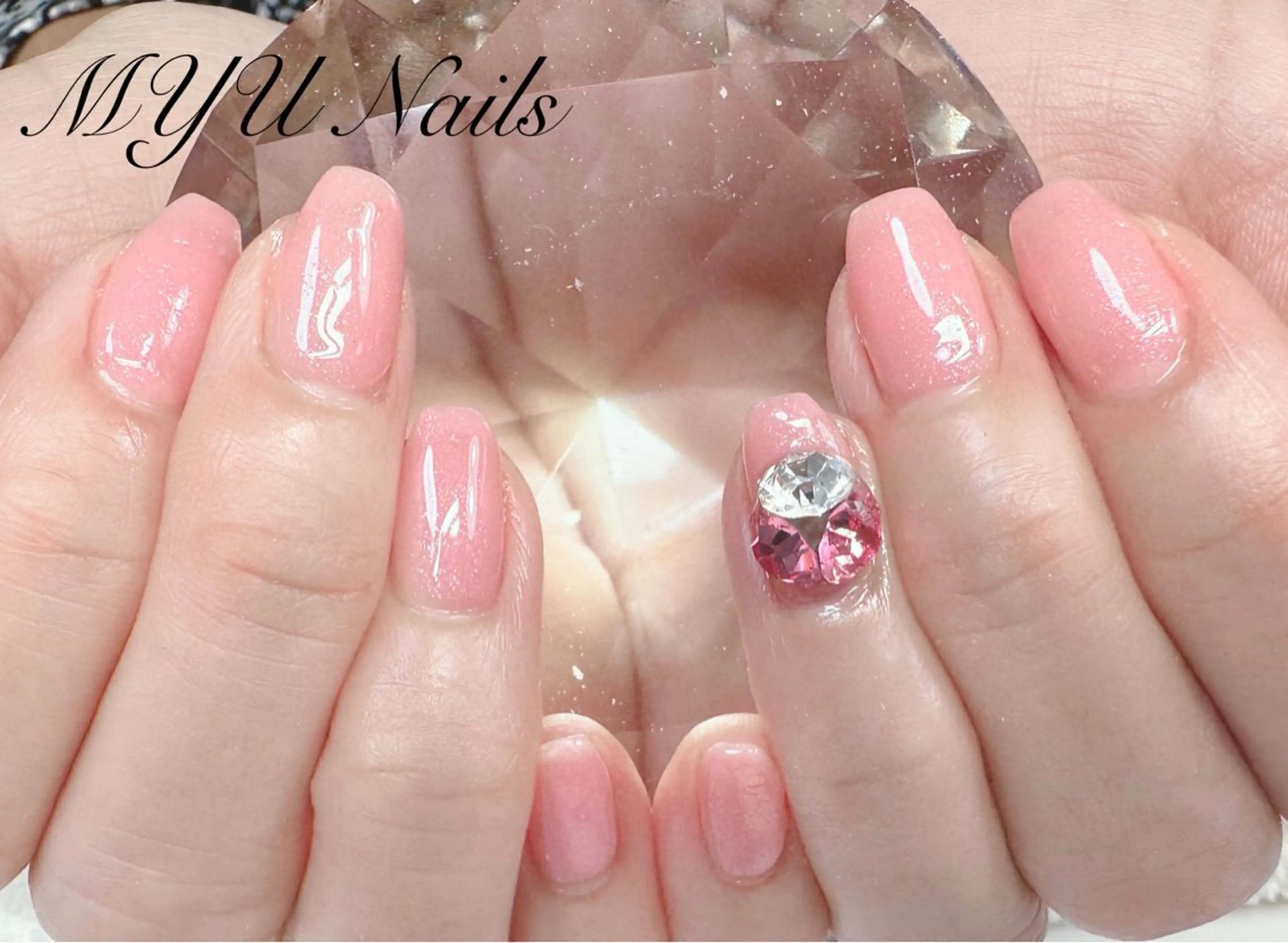 ネイル ジェルネイル 持ち込み ニュアンスネイル ワンカラーネイル パラジェル ハンドネイル MYU Nails所属・ニュアンスネイル🌈 MYU Nailsのネイルデザイン