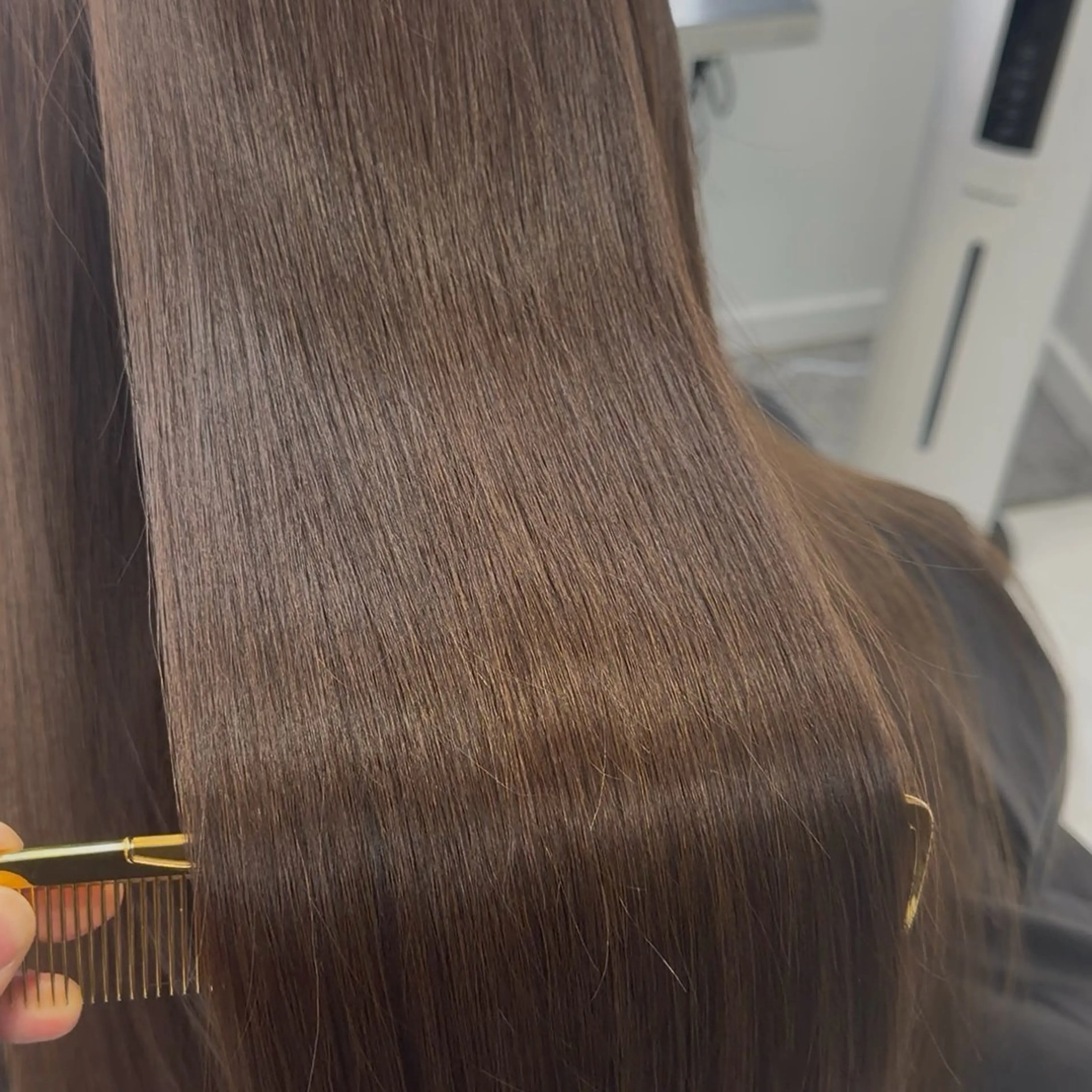 ロング 韓国風ヘア ヘアカラー 涼星/心斎橋/ モデル募集中👑のヘアスタイル