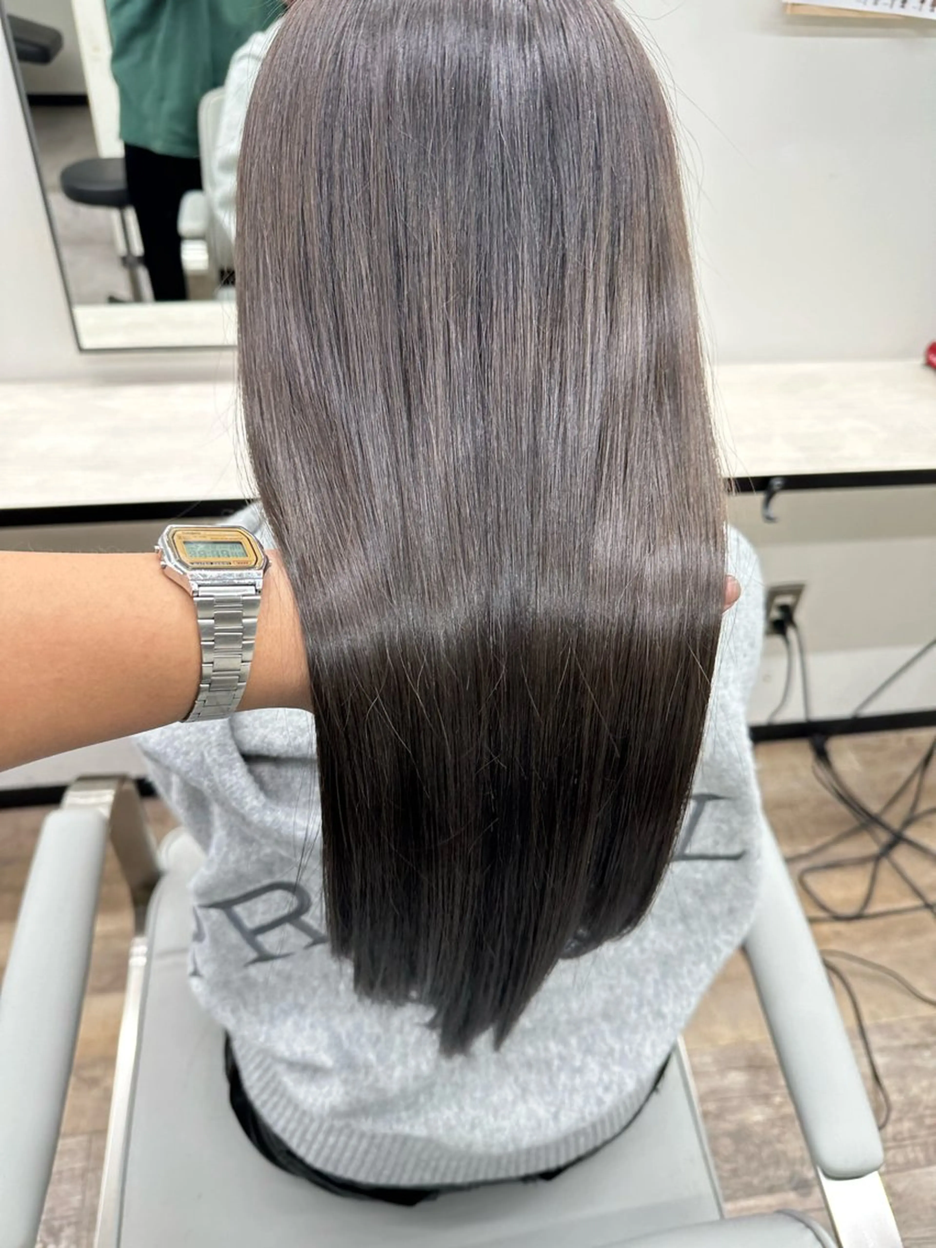 【カラーと髪質改善を同時に！✨】カット➕髪質改善カラー➕クイックトリートメントの写真