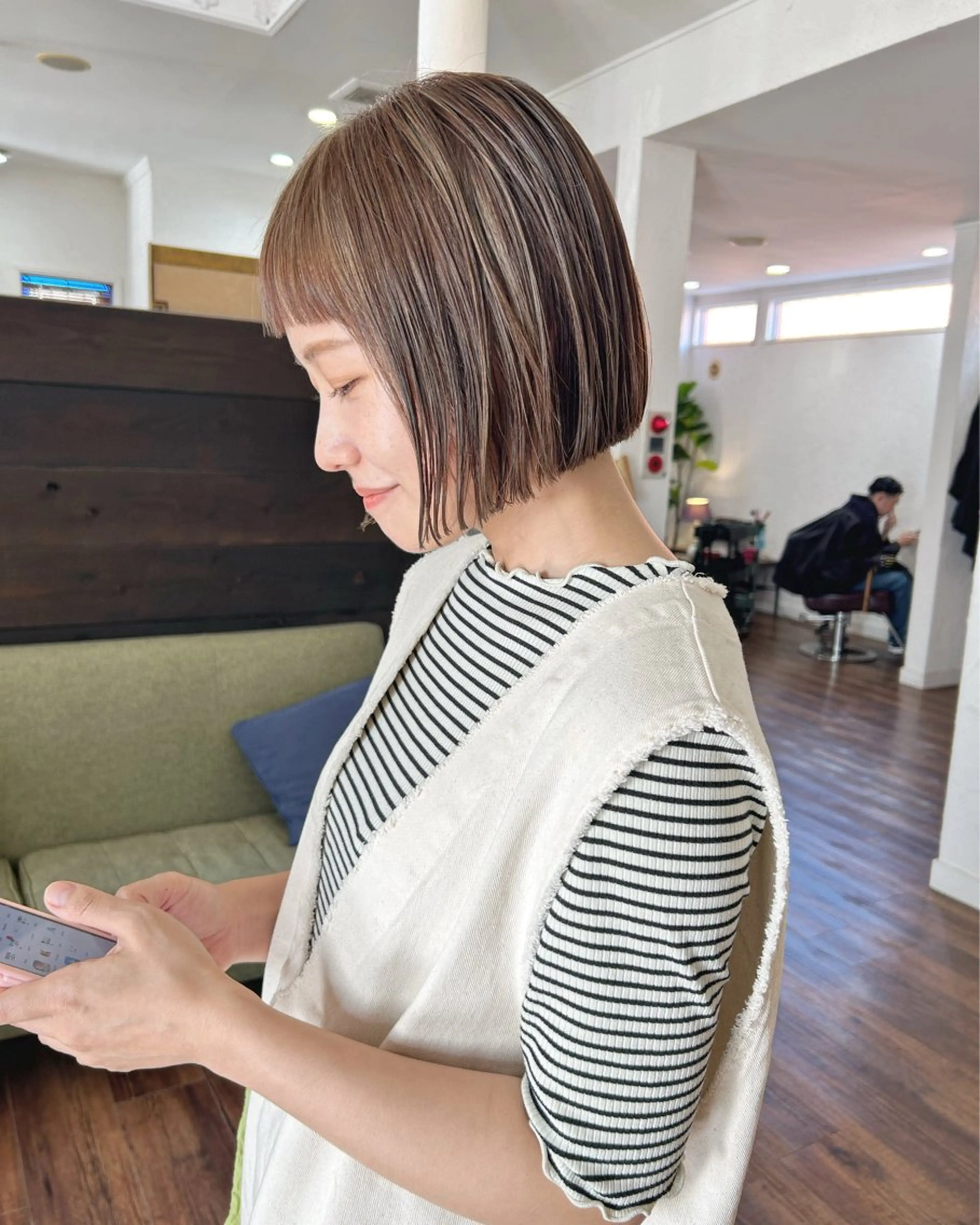 𓂃    初めての方限定　🆕 💞カット＋髪質改善カラー＋トリートメントの写真