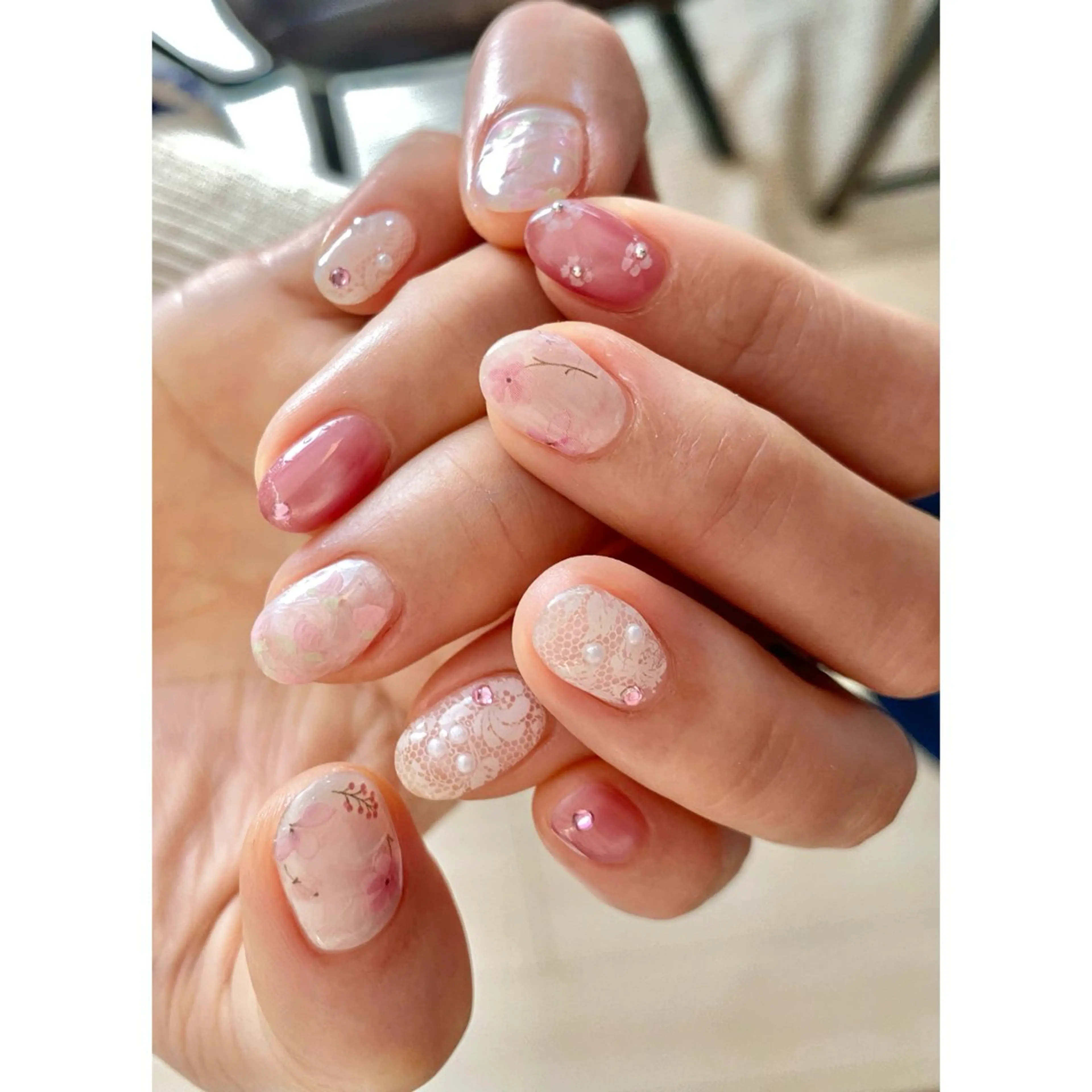 ネイル ハンドネイル ⏦Little 𐙚 Nail⏦のネイルデザイン