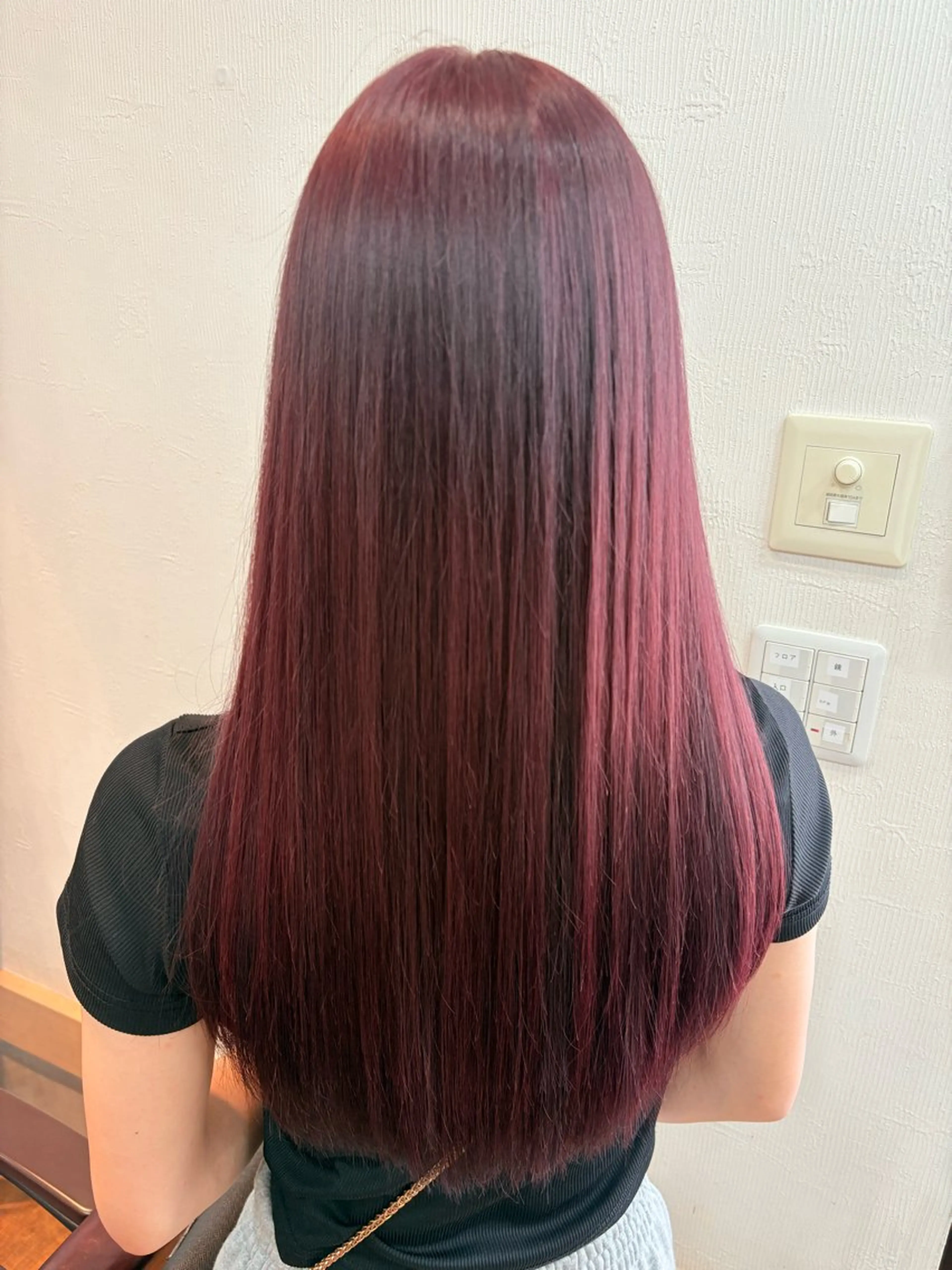 セミロング カラー ヘアカラー トリートメント ヘッドスパ 🩶西 雪乃/透明感 くすみカラー🫧のヘアスタイル