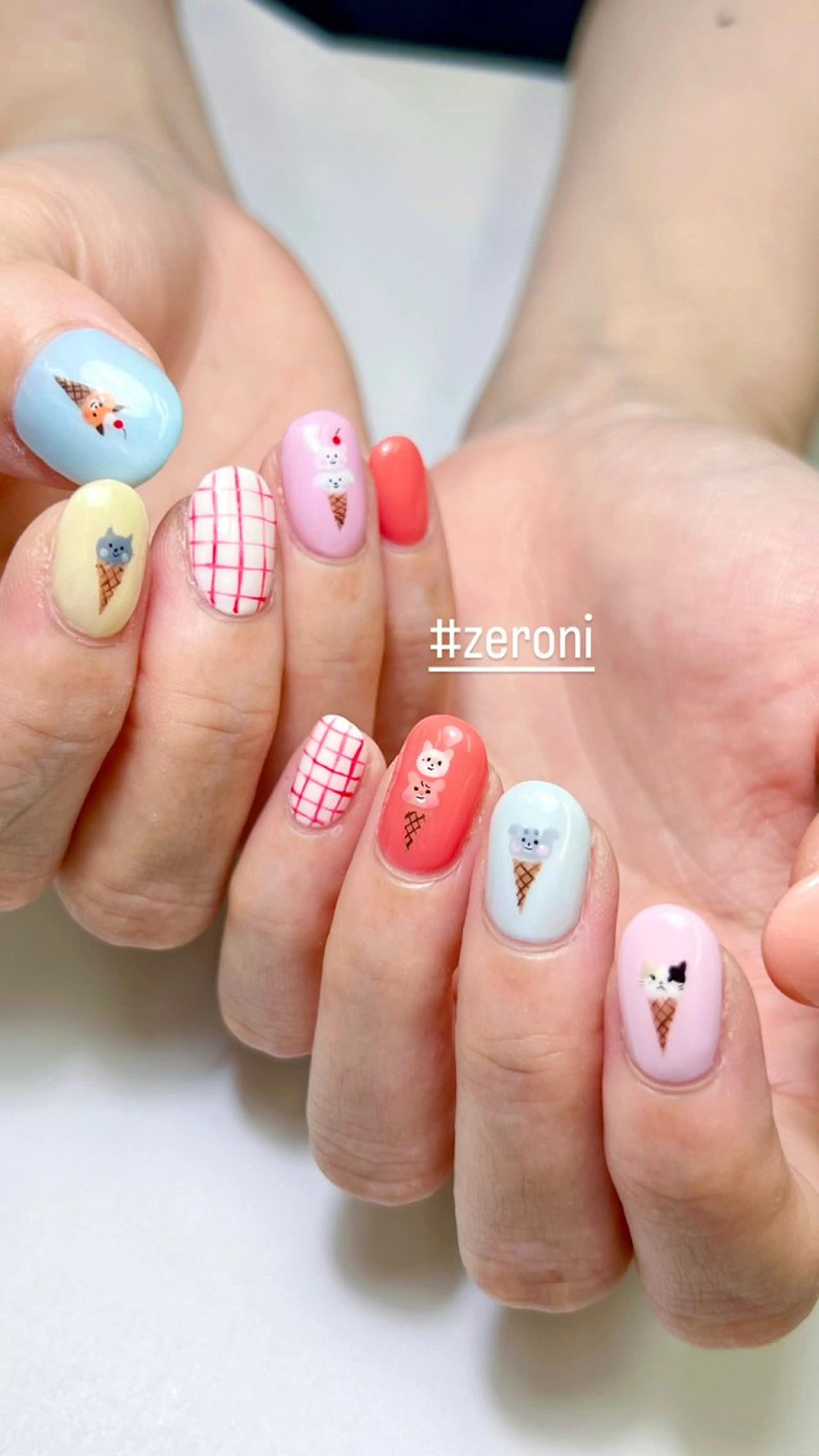 ネイル ハンドネイル ハンドケア 代々木 GINGERNAILのネイルデザイン