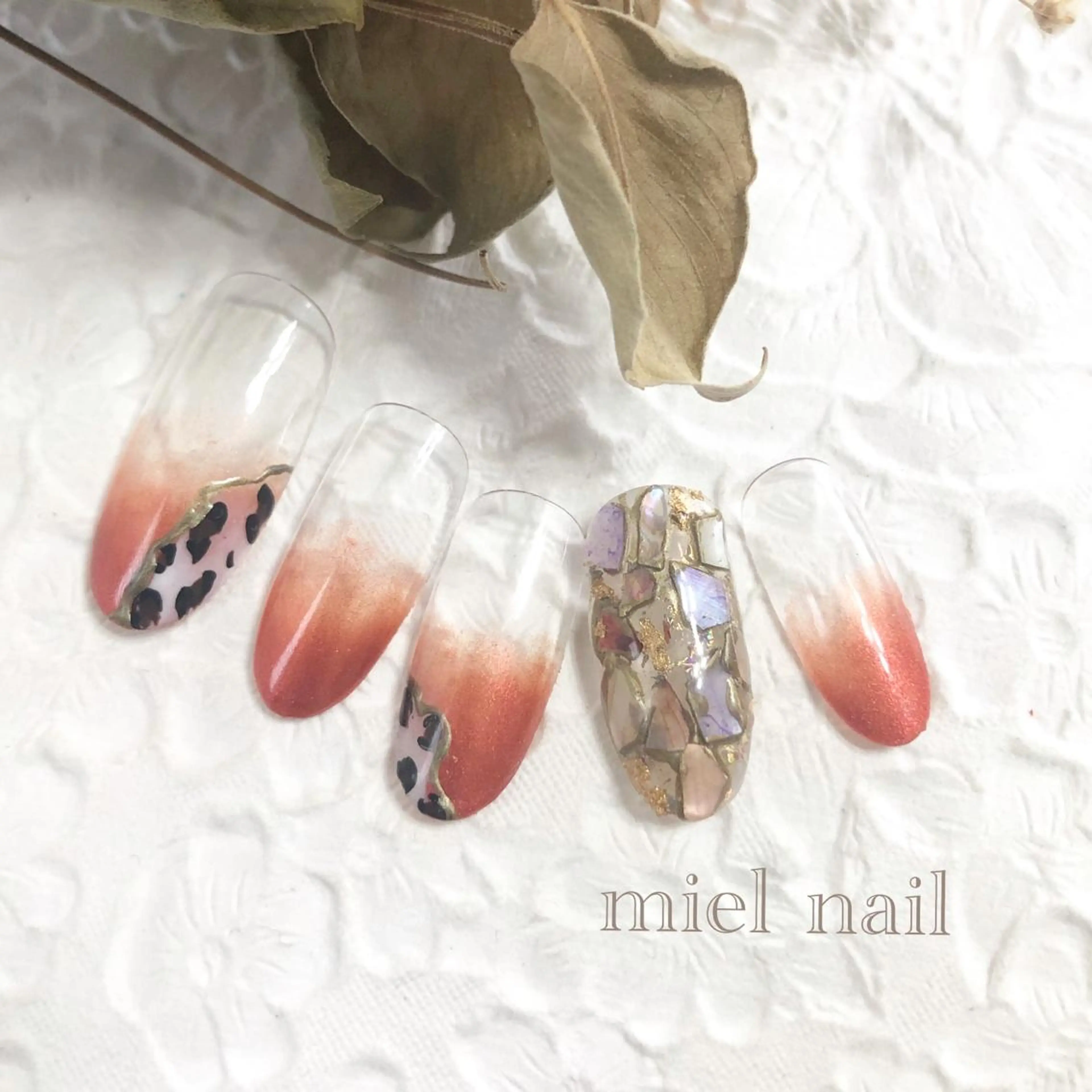 ネイル ハンドネイル miel nailのネイルデザイン