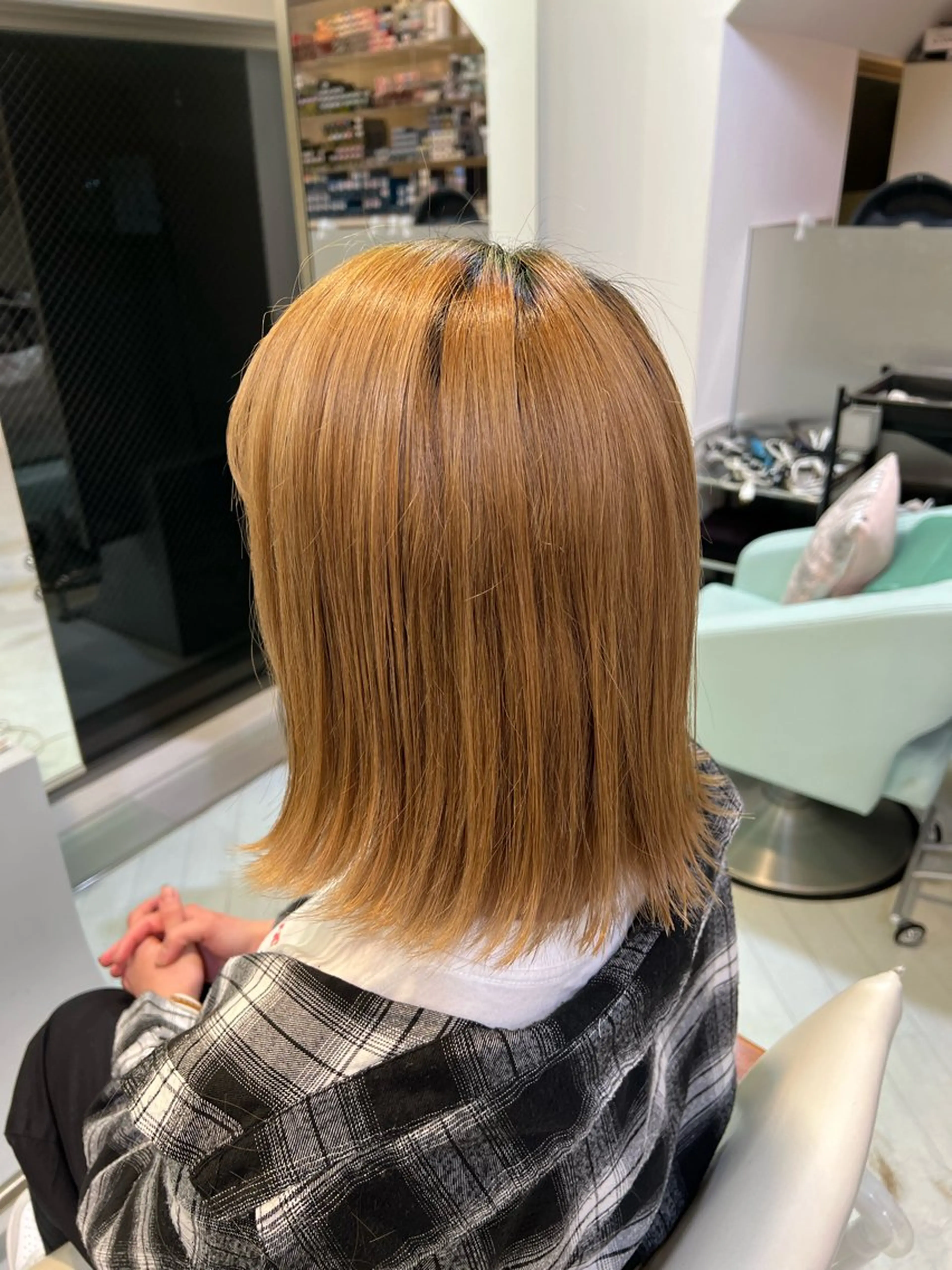 ミディアム 多田 樹蘭のヘアスタイル