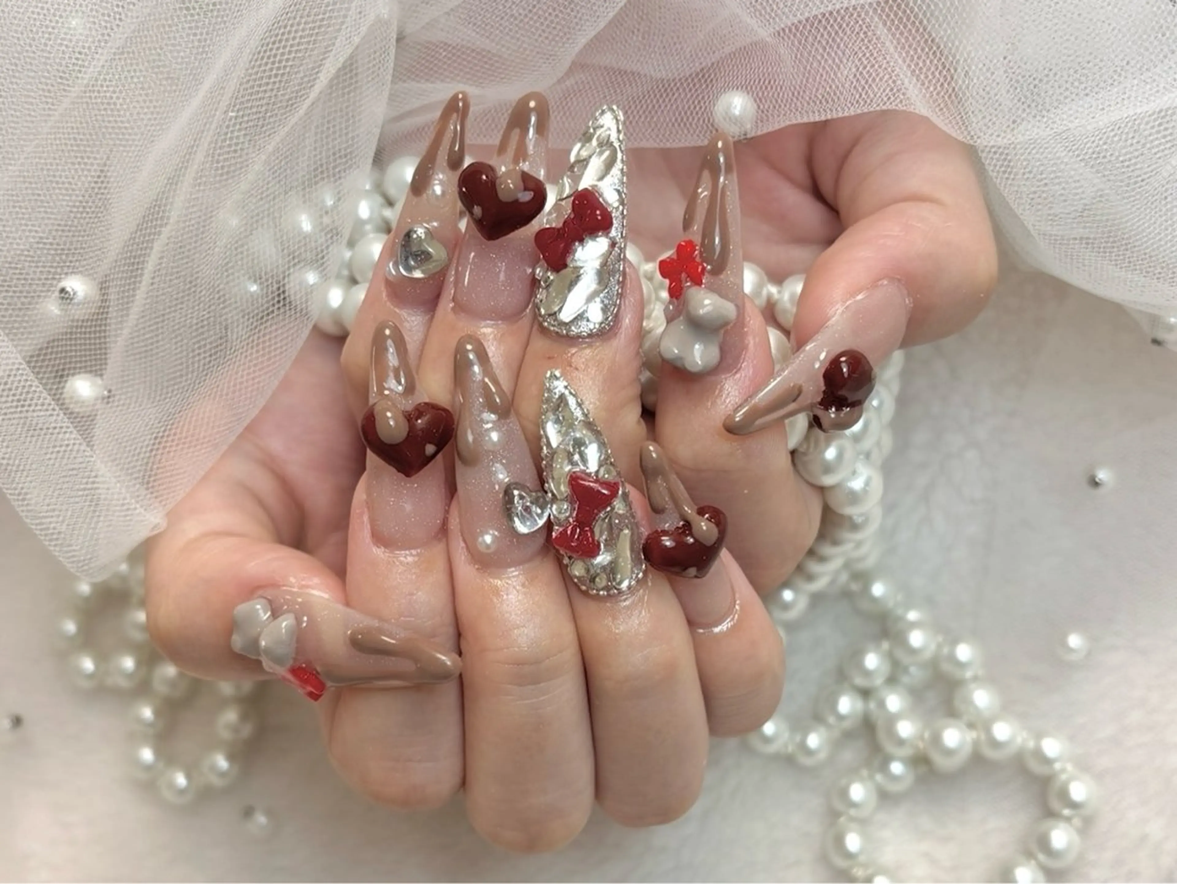 ネイル ハンドネイル ハンドケア R1🎀Nail💕 池袋東口店のネイルデザイン