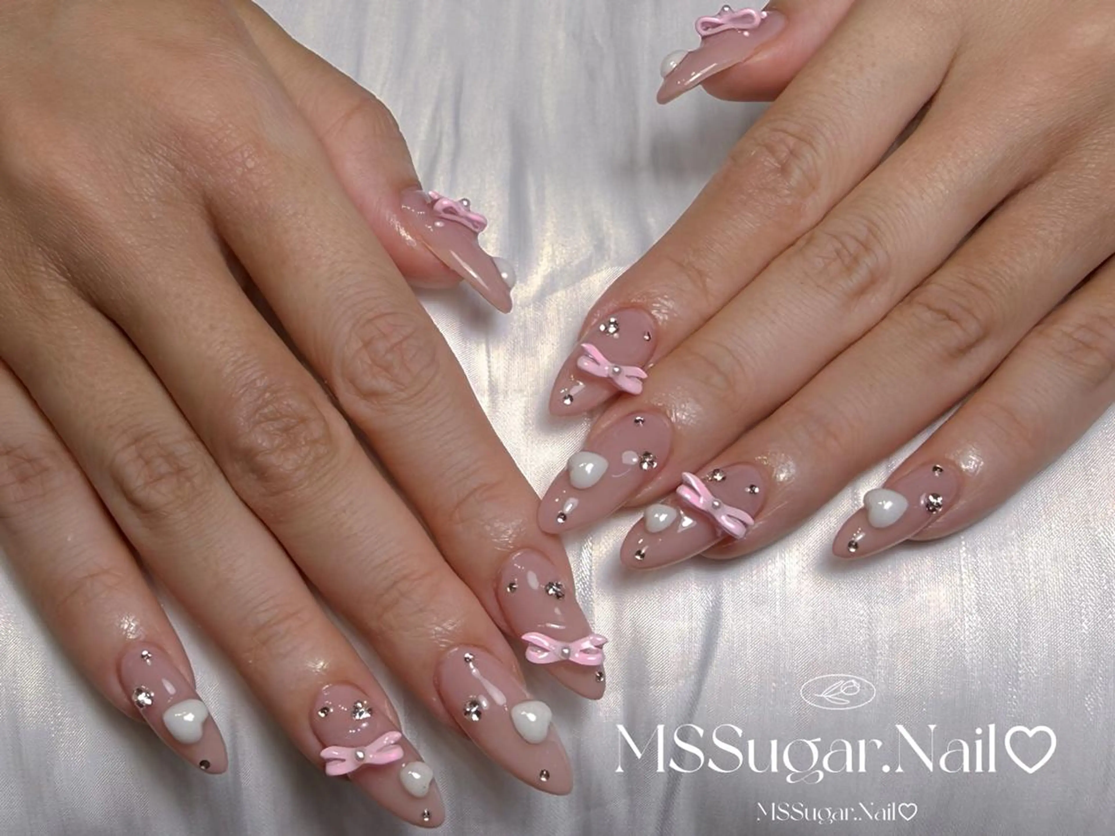 ネイル ハロウィン ロングネイル マグネットネイル スカルプネイル ネイルチップ MSSugar Nailのネイルデザイン