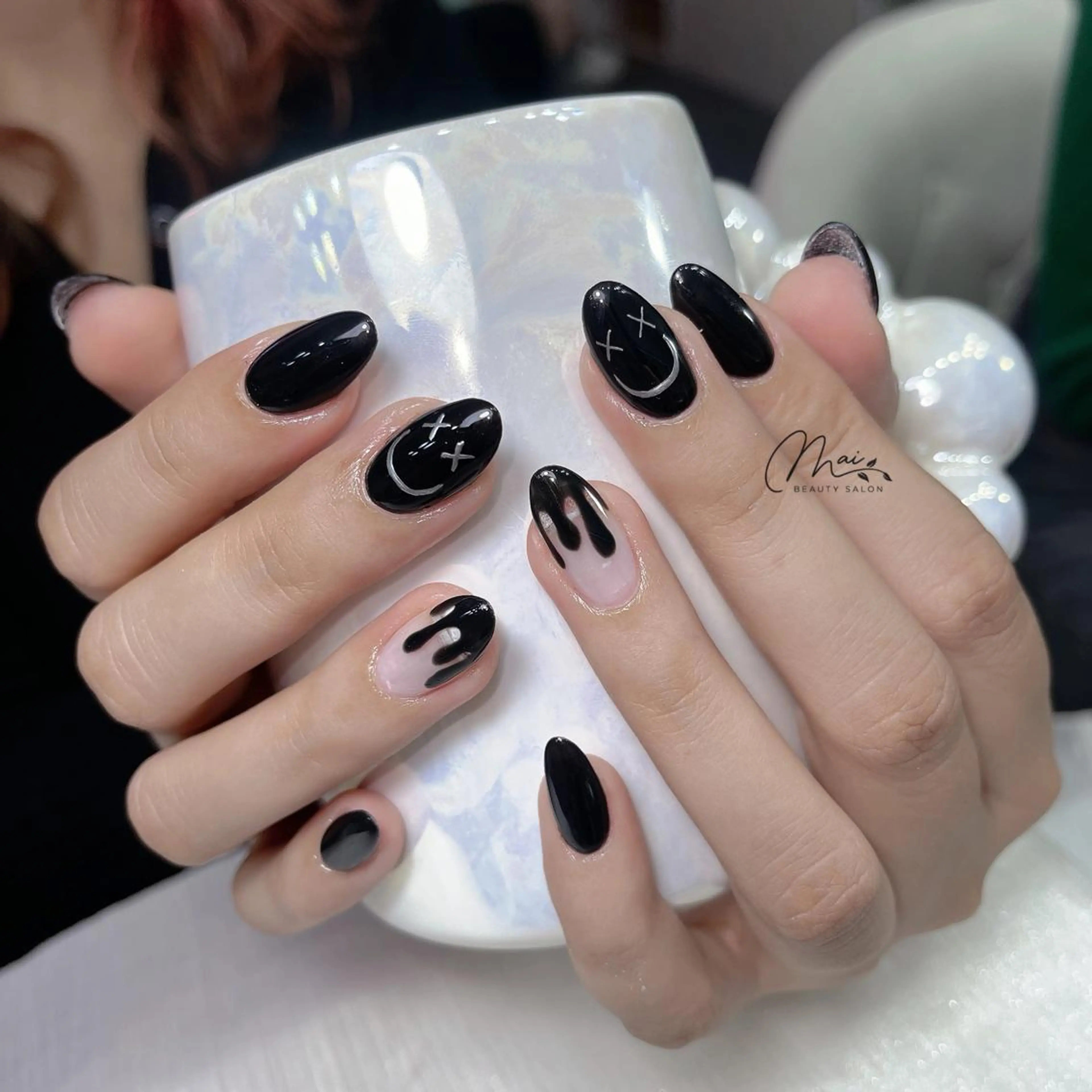 ネイル チークネイル フラッシュネイル フットネイル ジェルネイル マグネットネイル MaiBeauty dodoのネイルデザイン