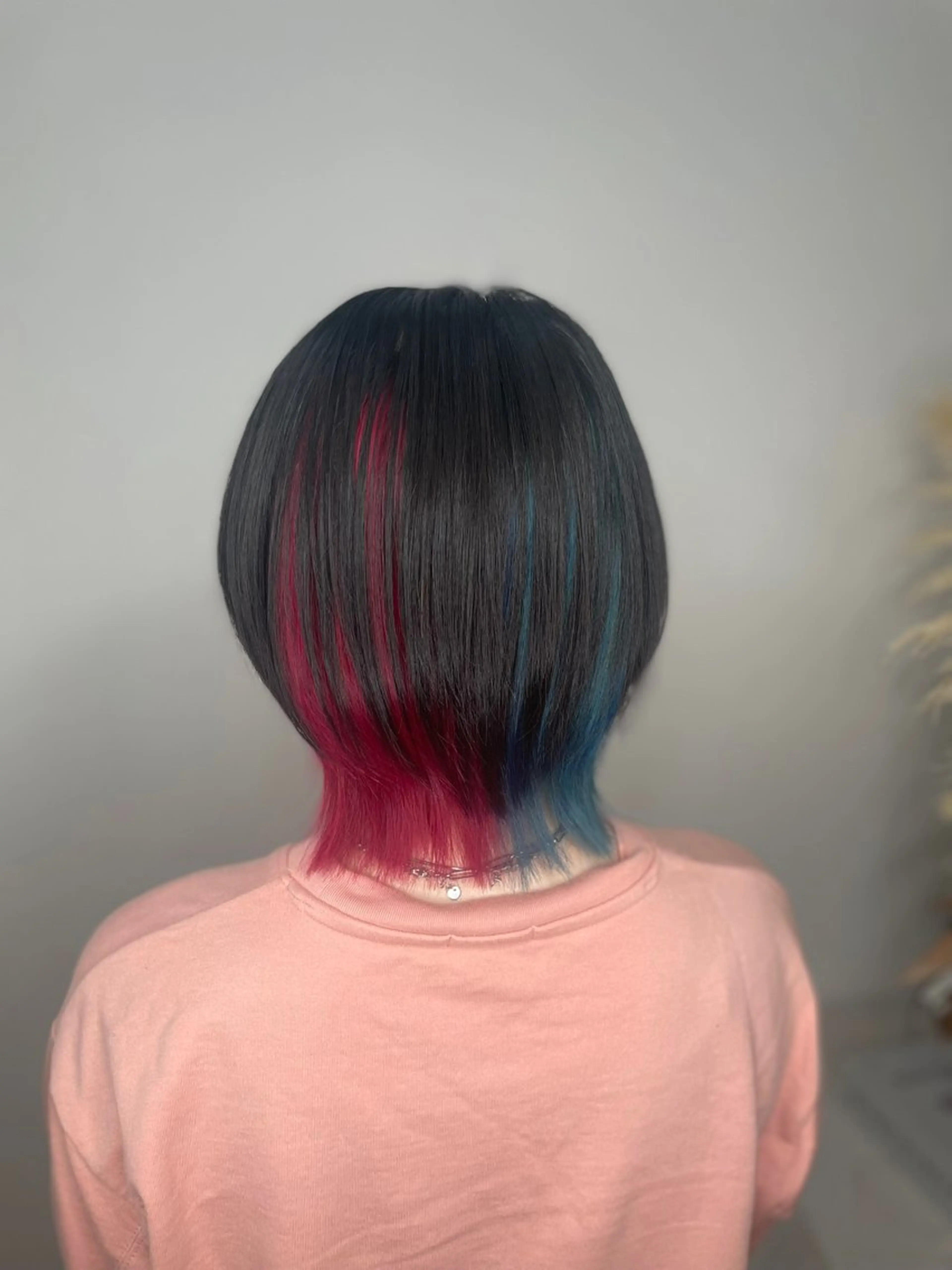 ショート カラー ヘアカラー トリートメント kaho/推しカラー /ブリーチ/エクステのヘアスタイル