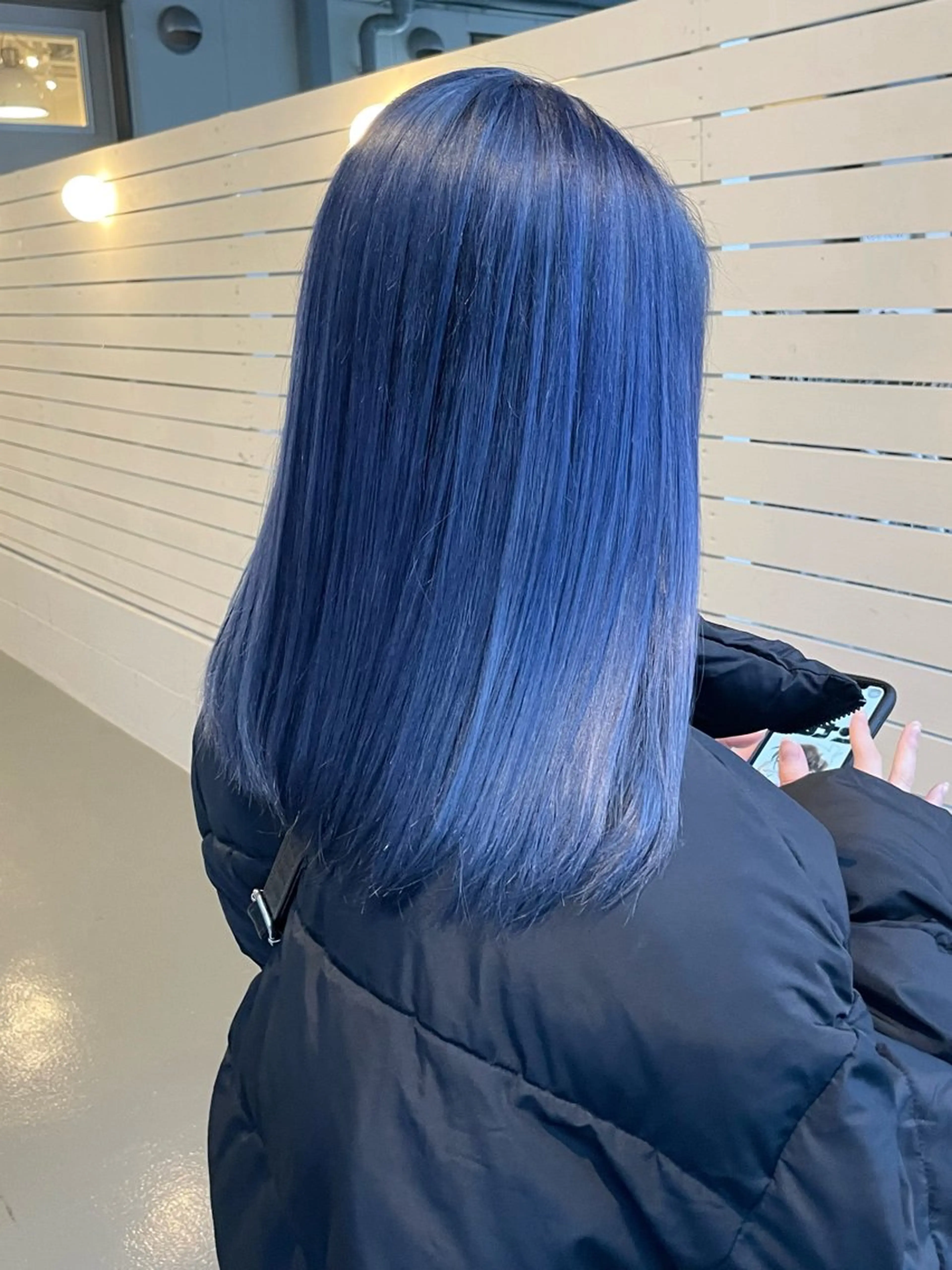 ミディアム カラー カラー特化型美容師 保住のヘアスタイル