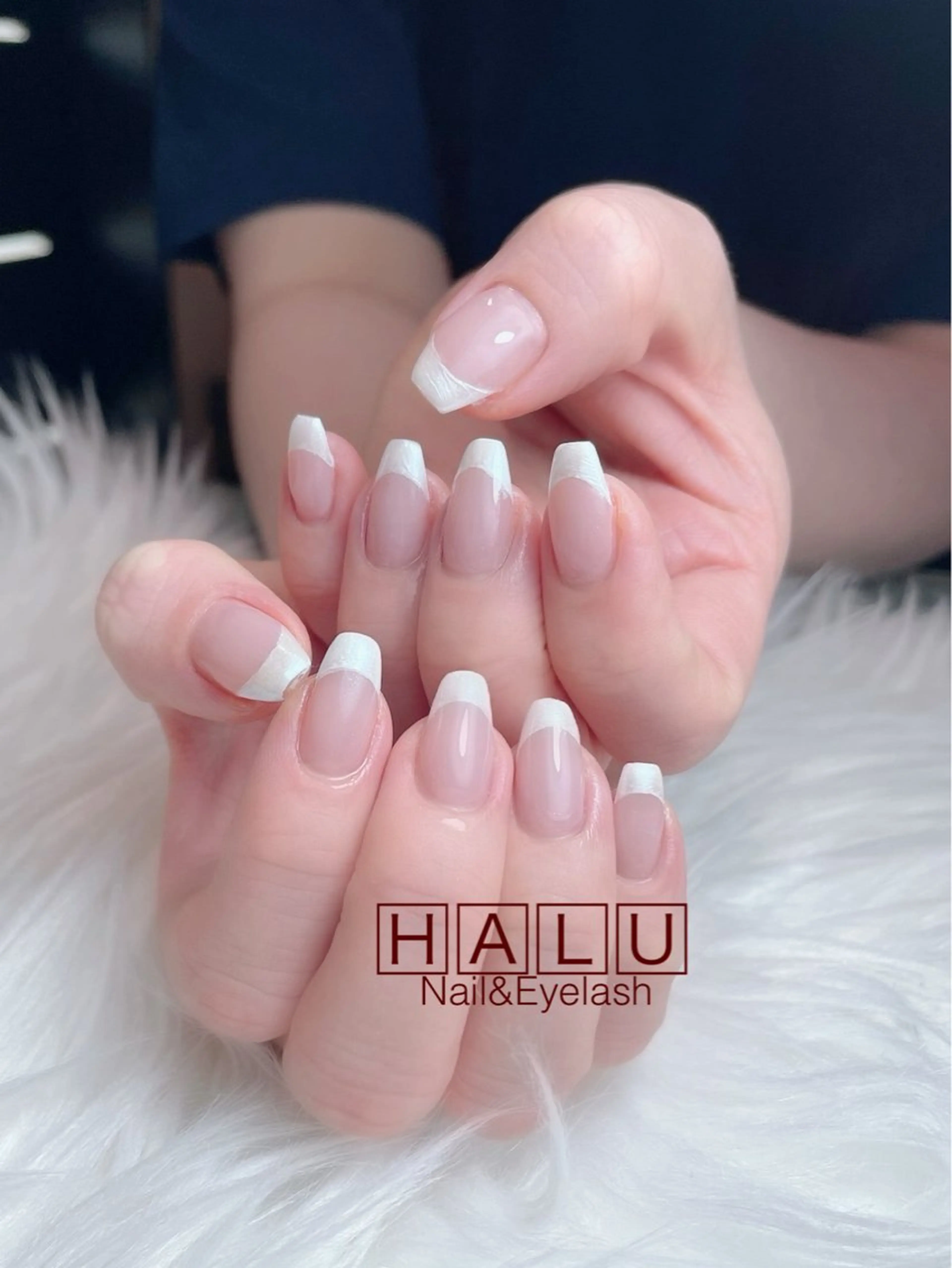 ネイル フレンチネイル HALU ハルのネイルデザイン