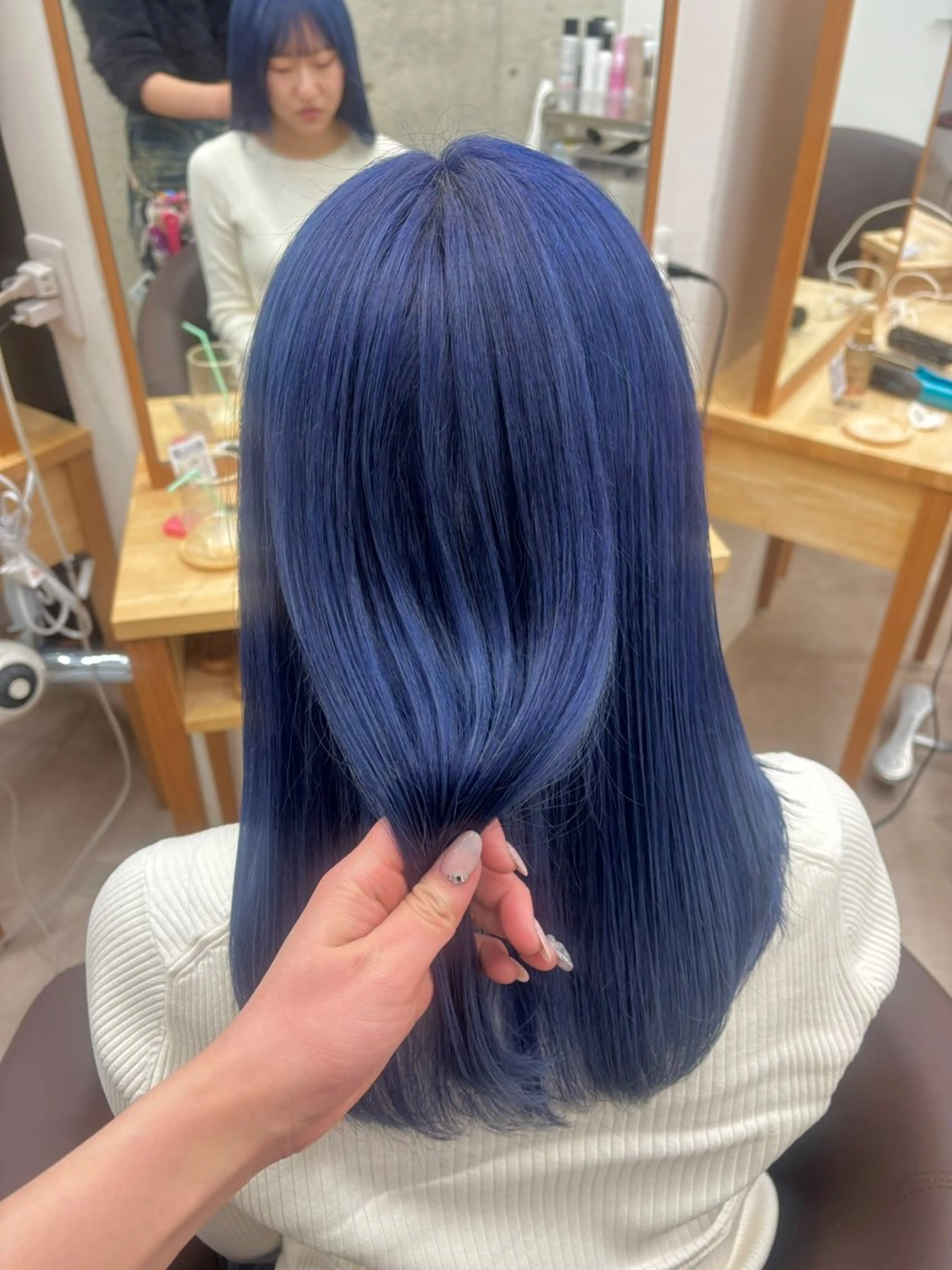 カラー ヘアカラー OPS hair大名 🩵yuna🌙のヘアスタイル