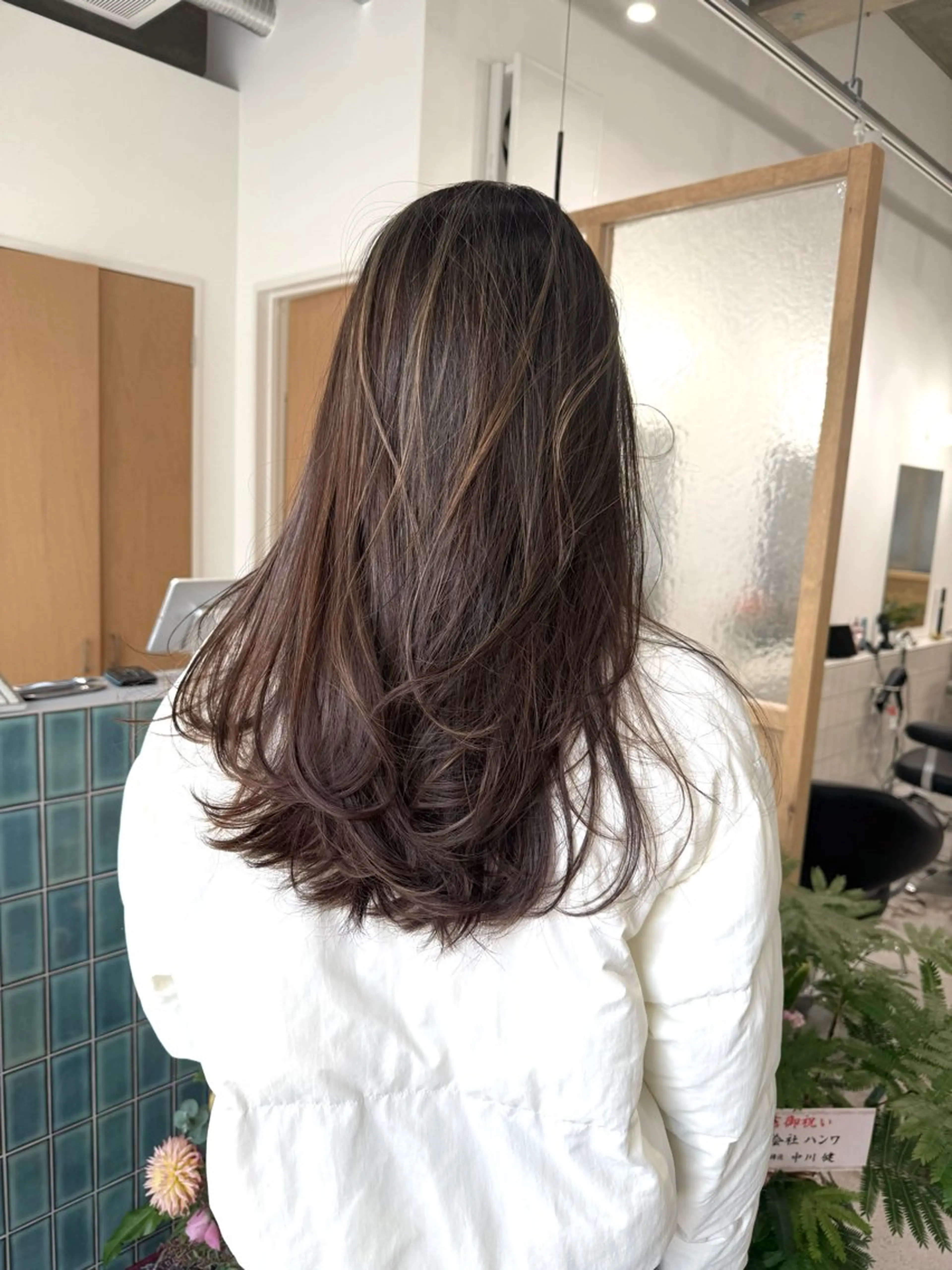 ロング カラー カット ヘアカラー トリートメント カラー/髪質改善 レイヤー/vagueのヘアスタイル