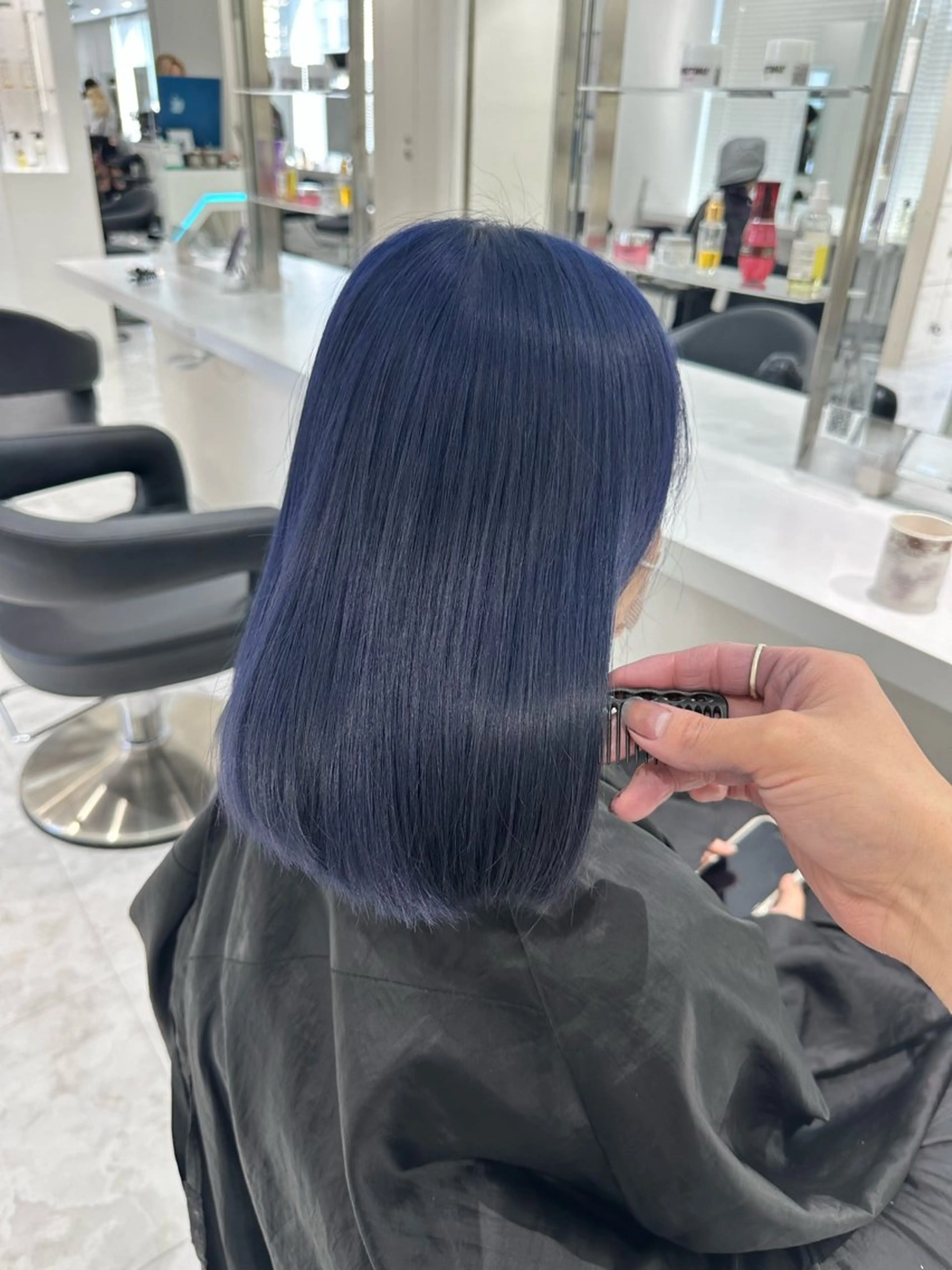 セミロング カラー メンズ カット ヘアカラー トリートメント ヘッドスパ ヘアセット ♡上品韓国髪♡ブラ ウン/SAYATOのヘアスタイル