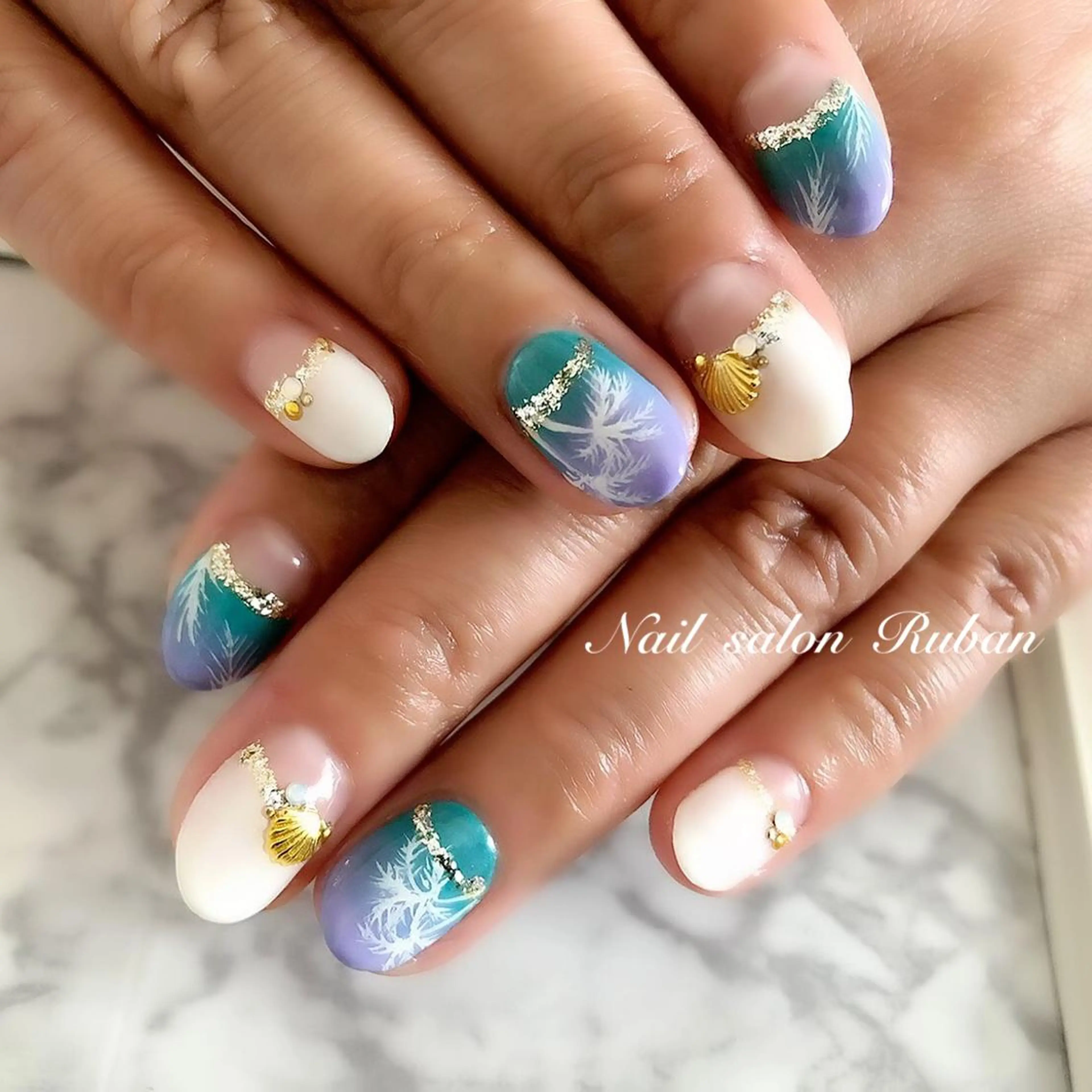 ネイル Nail salon Rubanのネイルデザイン