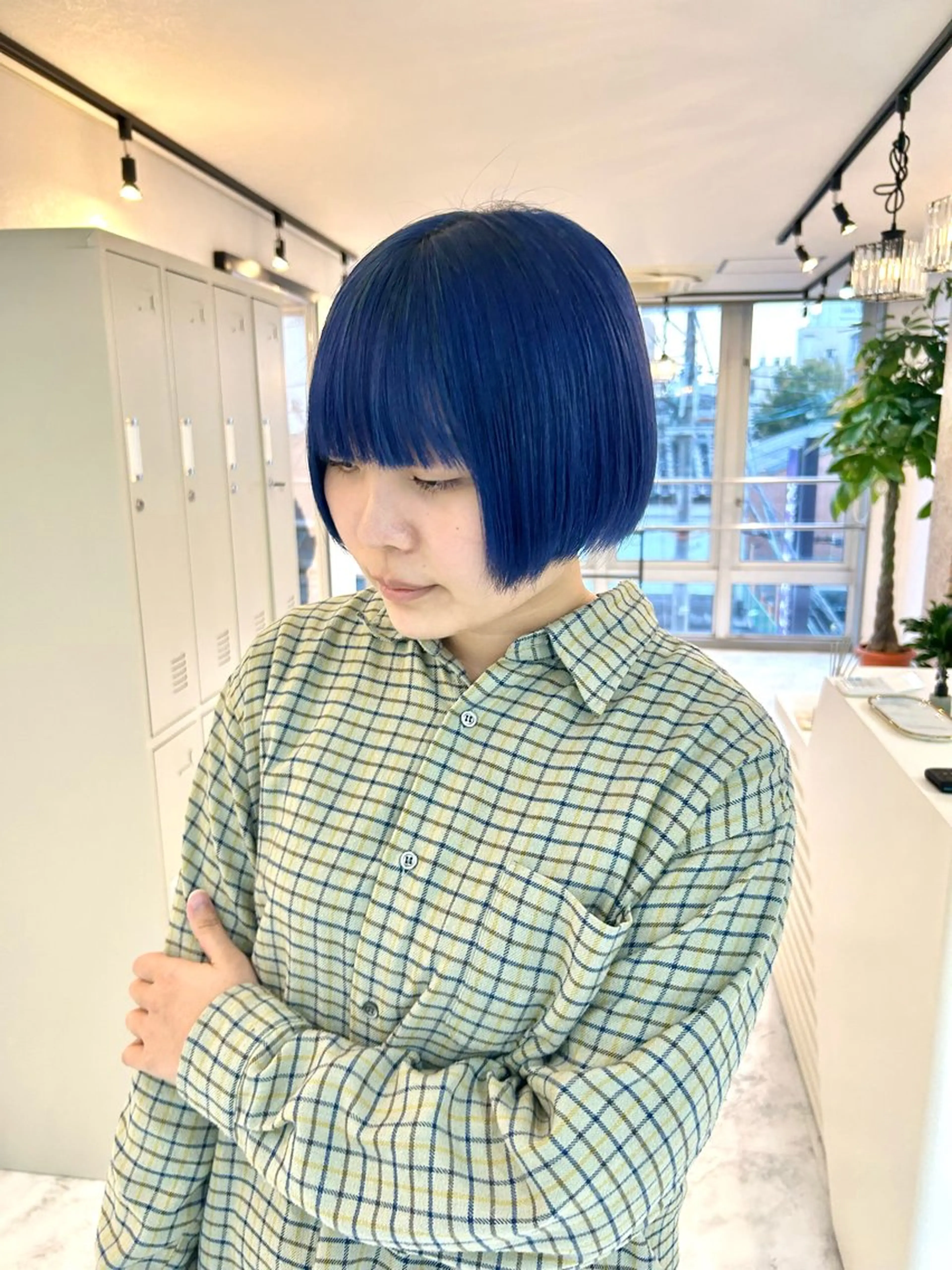 ショート カラー カット ヘアカラー Via  京都烏丸所属・RINA/ハイトーン /レイヤー/髪質改善のヘアスタイル