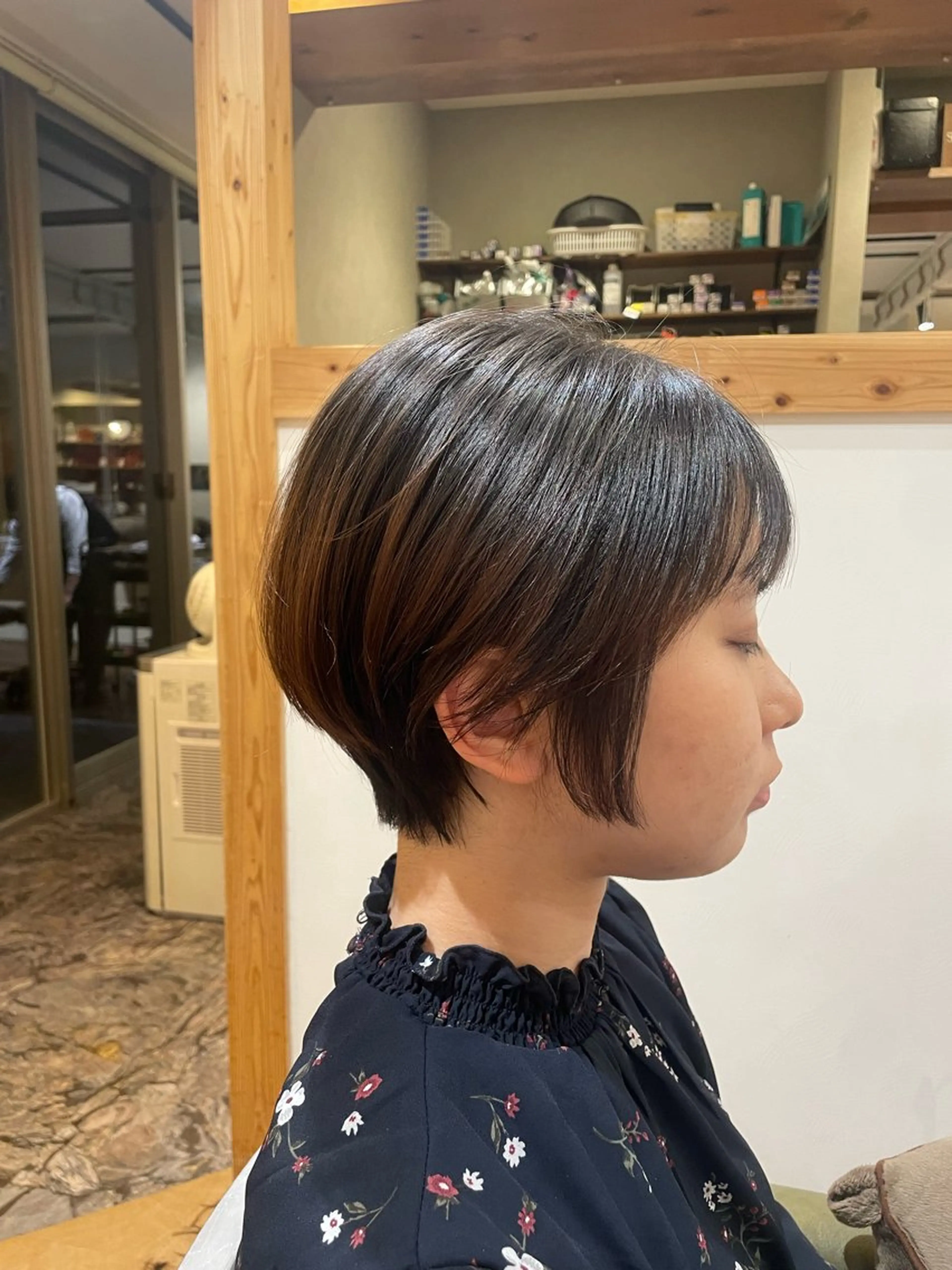 ショート 山口里莉 /パーマモデル募集のヘアスタイル