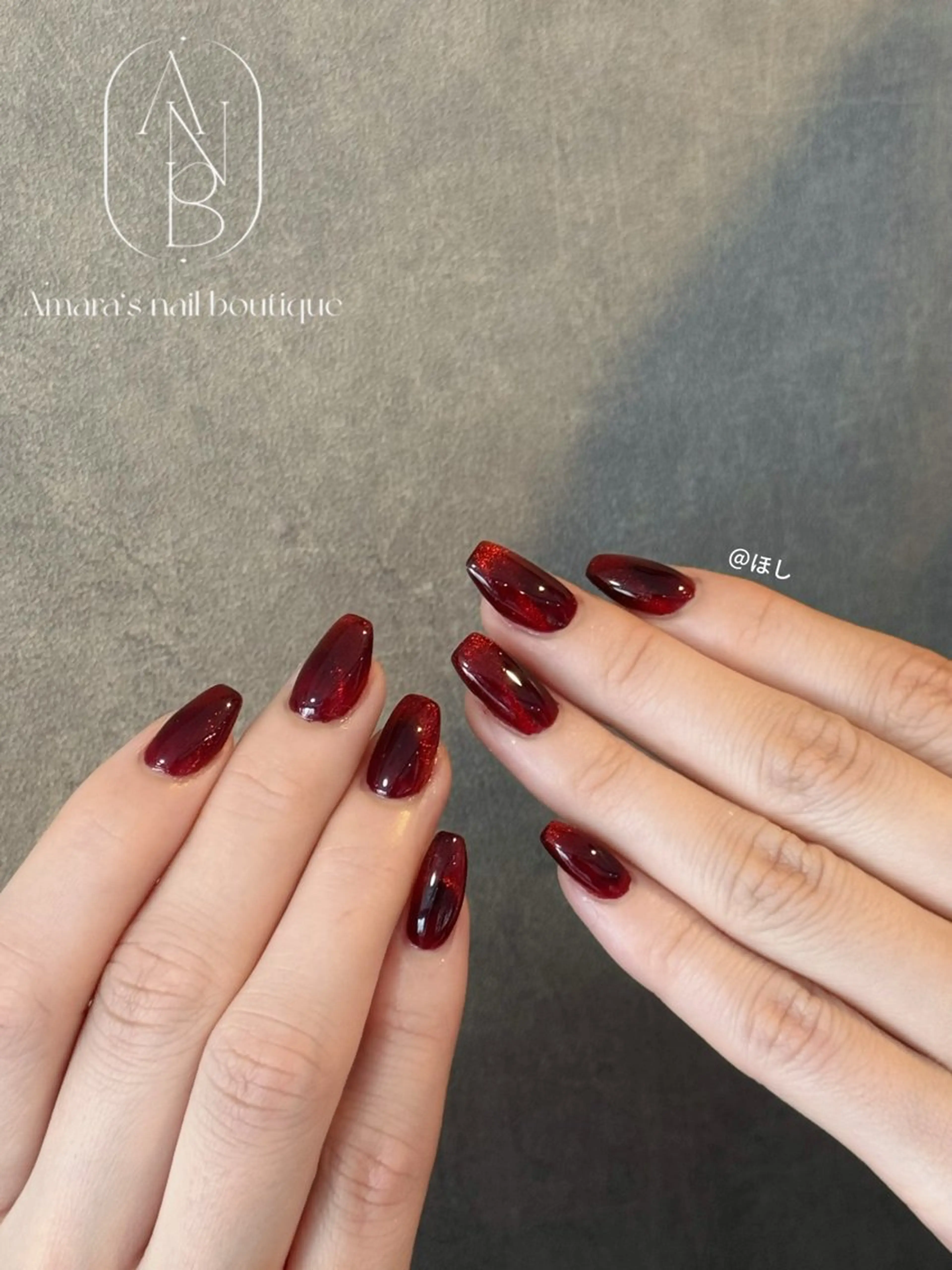 ネイル マグネットネイル ハンドネイル ほ しのネイルデザイン