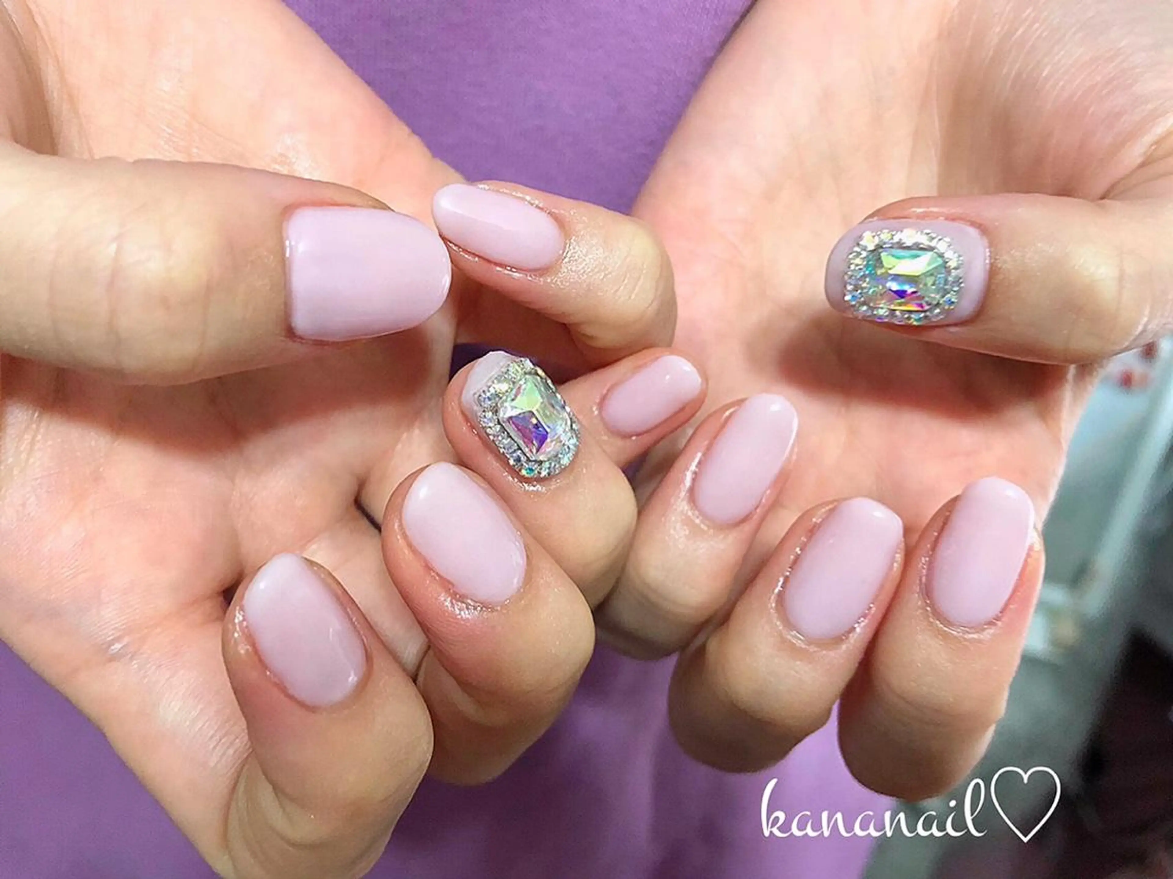 ネイル ワンカラーネイル ハンドネイル kananail ♡のネイルデザイン