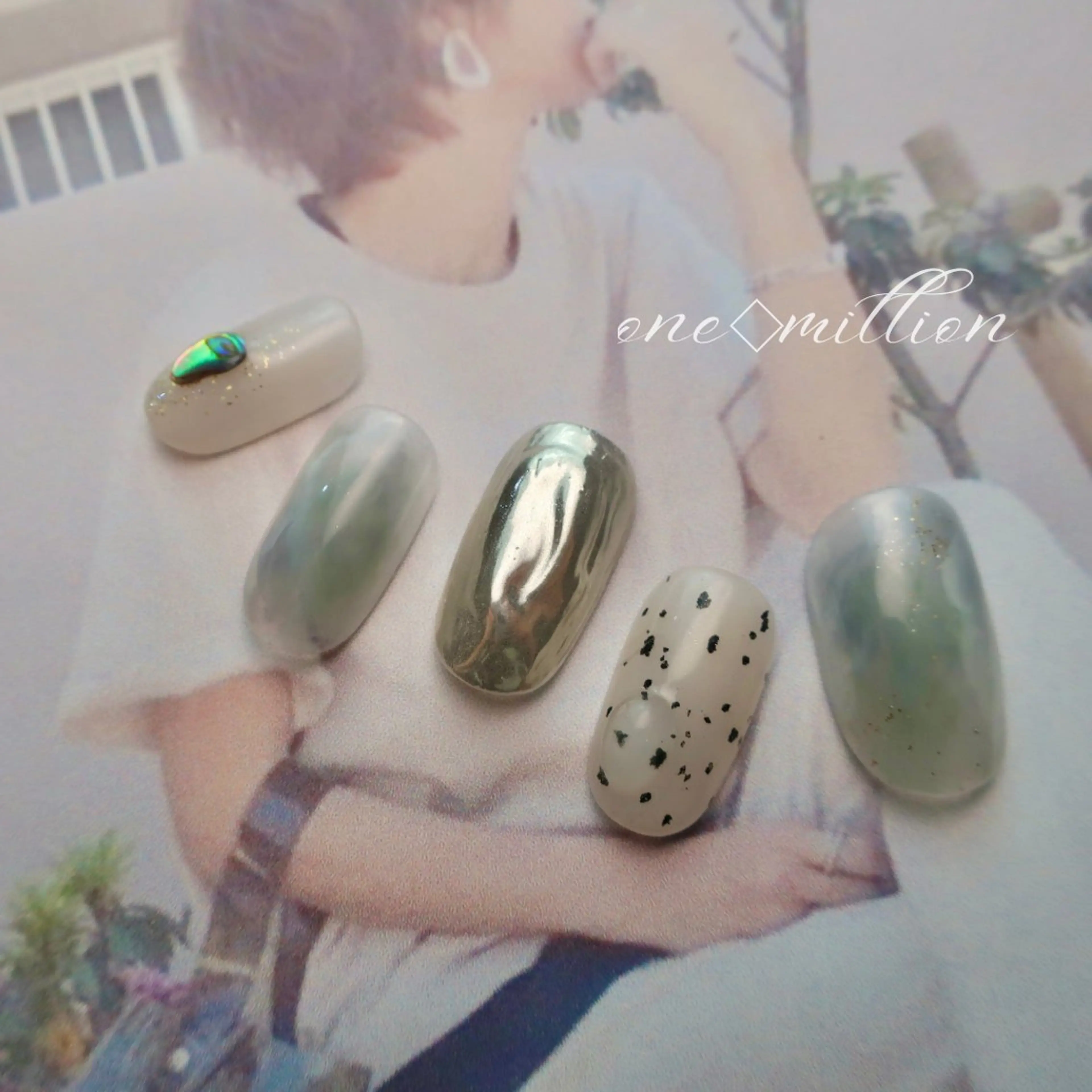 ネイル nail salon ワンミリオンのネイルデザイン